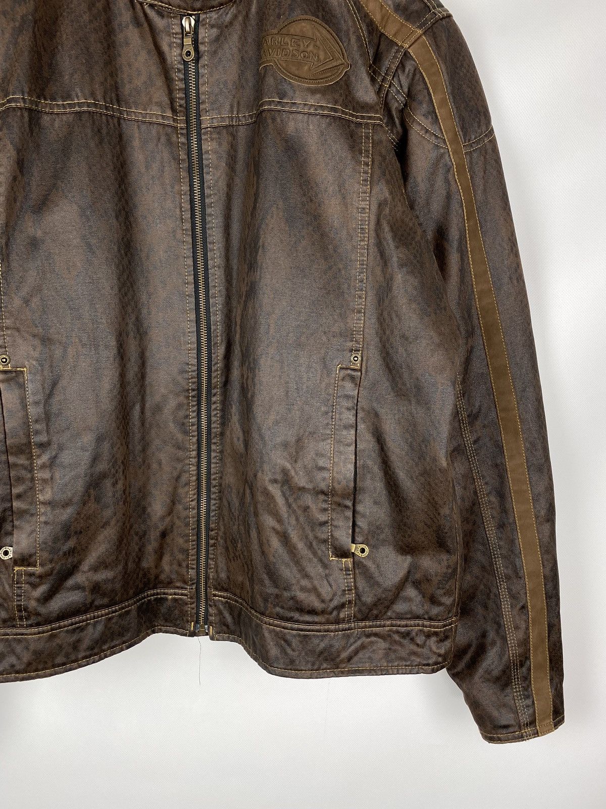 Harley Davidson Harley Davidson men’s biker bomber jacket size L Size US L / EU 52-54 / 3 - 6 Thumbnail