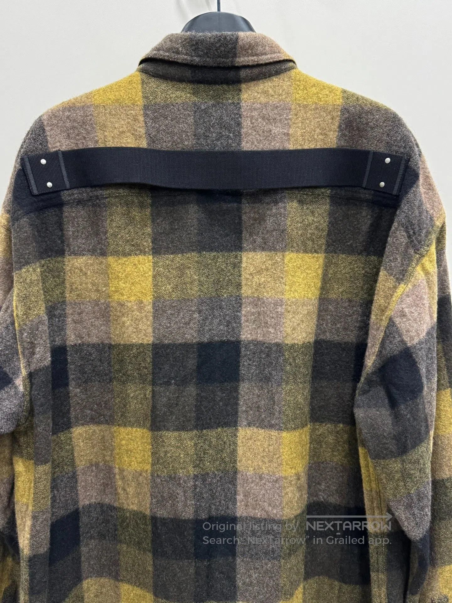 Rick Owens Rick Owens Cashmere Plaid Shirt. Size US M / EU 48-50 / 2 - 5 Thumbnail