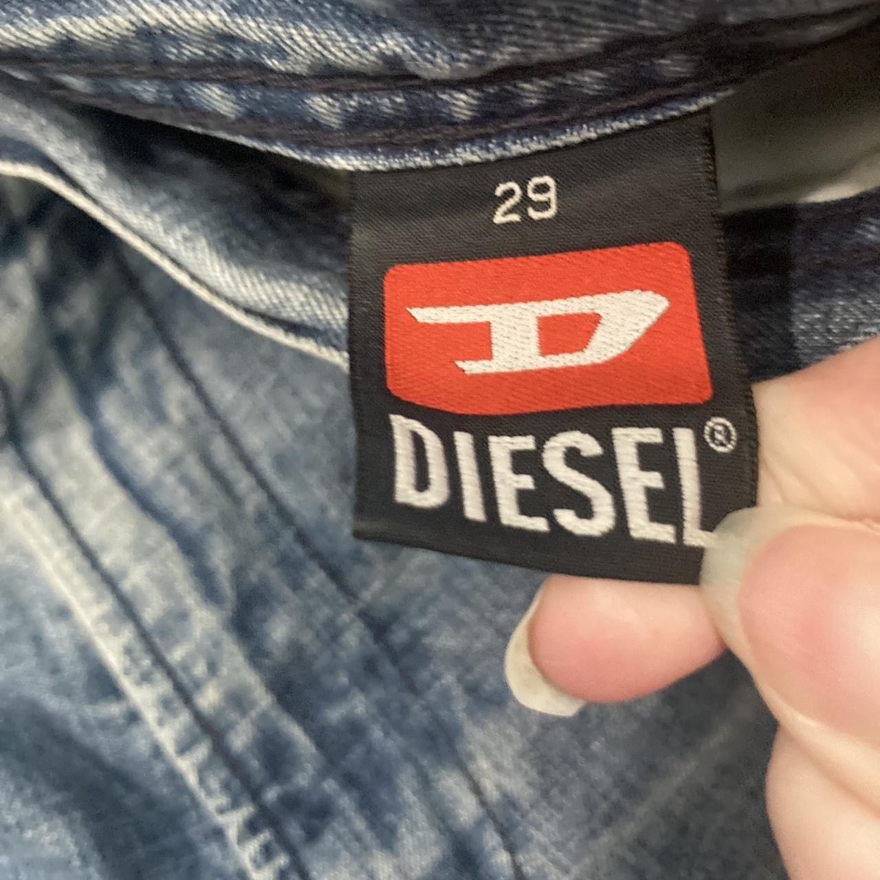 Diesel Diesel factory Deadstock VICIOUS no butt pockets flare jeans Size 29" - 3 Thumbnail