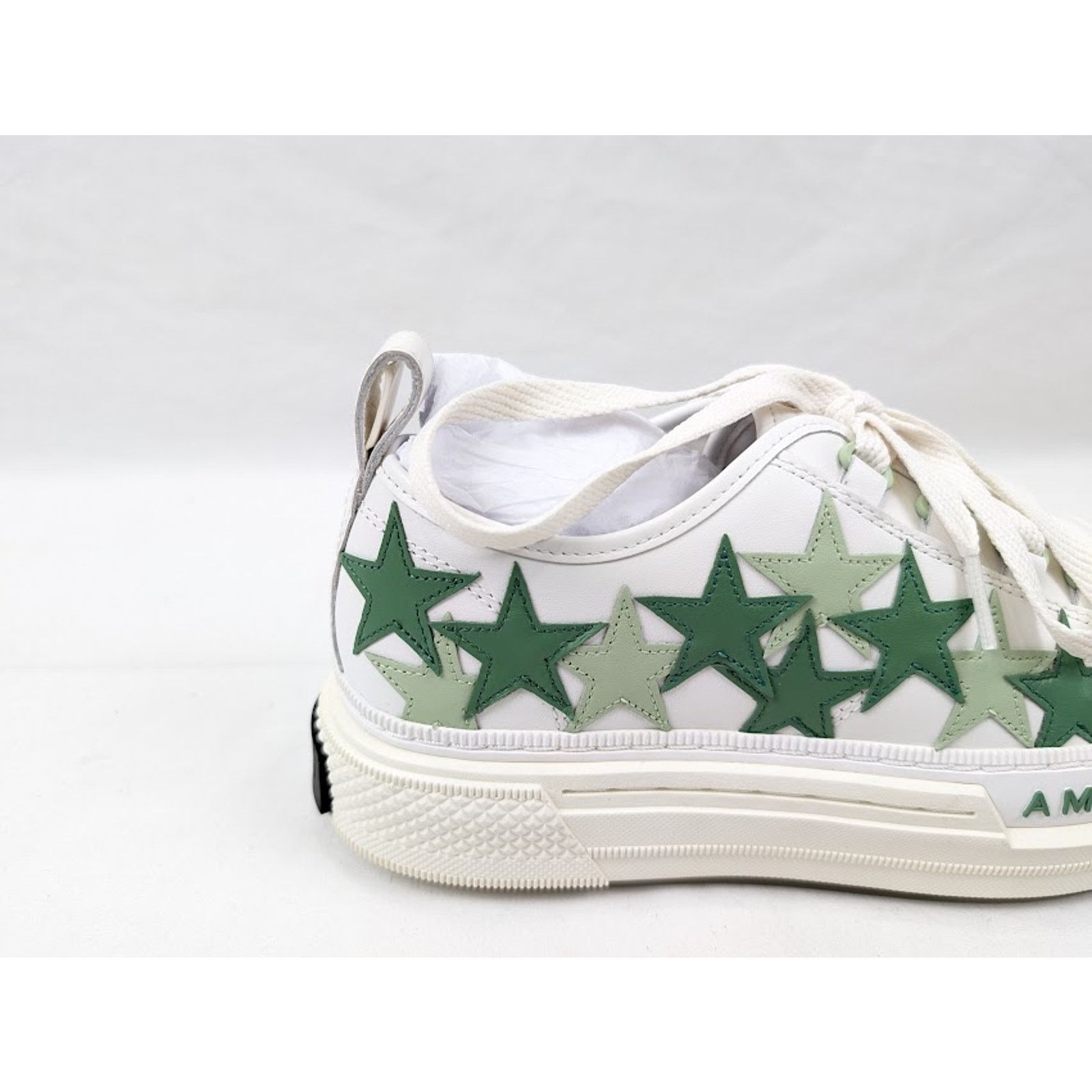 Amiri o1rshd1 Stars Court Low-Top Sneakers in Mint Size US 15 / EU 48 - 4 Thumbnail