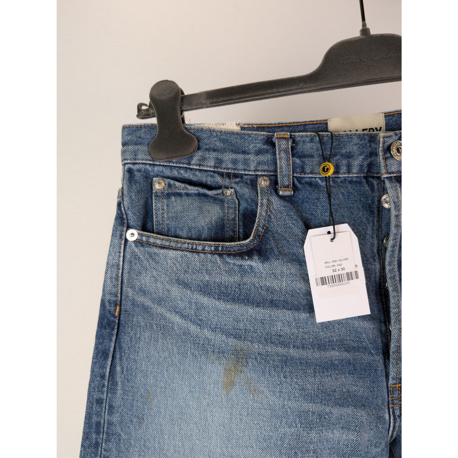 Gallery Dept. o1rshd1 Selvedge Denim Jeans in Blue Size US 32 / EU 48 - 7 Thumbnail