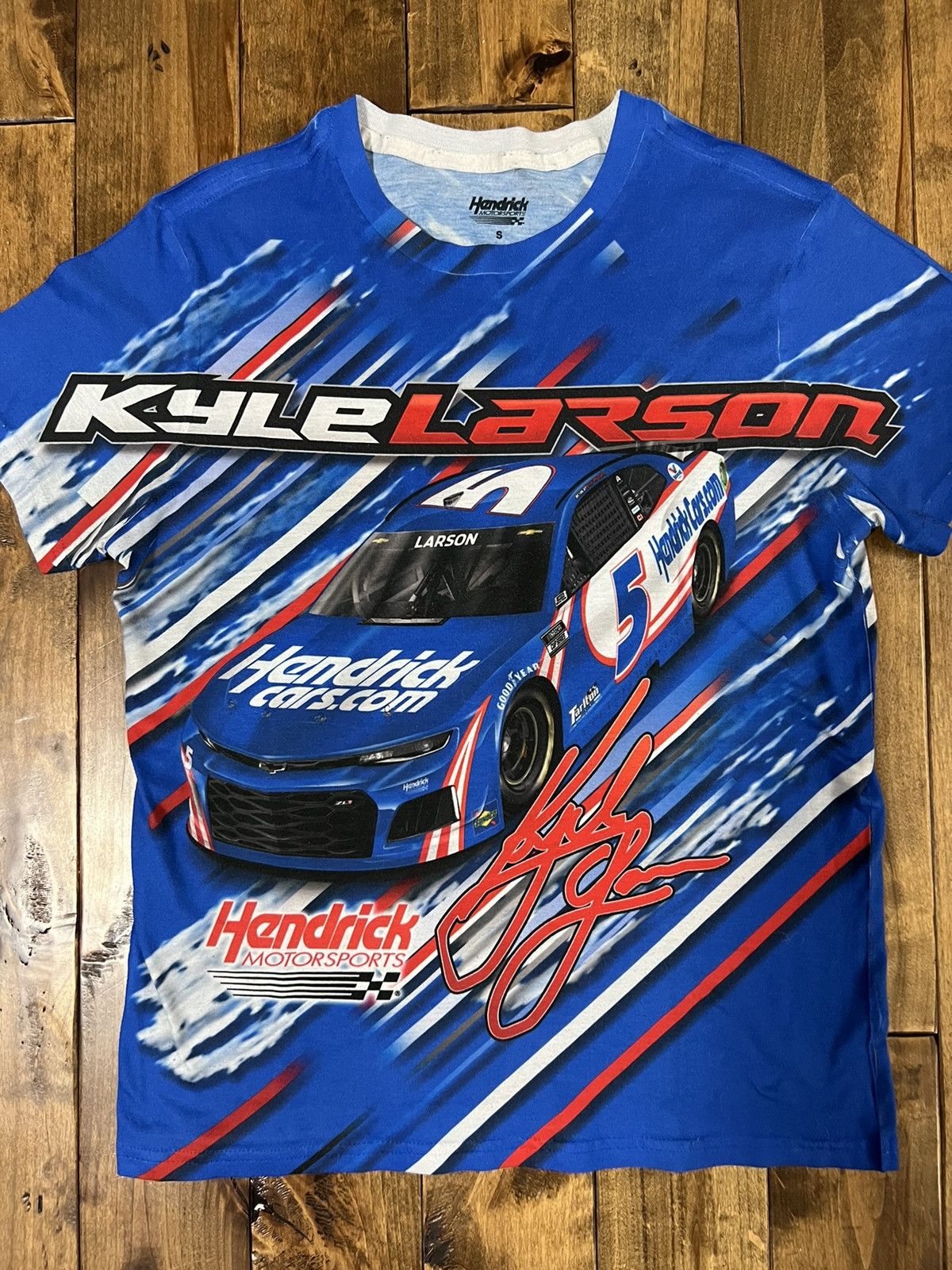 NASCAR Hendrick Motorsports Kyle Larson NASCAR T-shirt Size US S / EU 44-46 / 1 - 3 Thumbnail