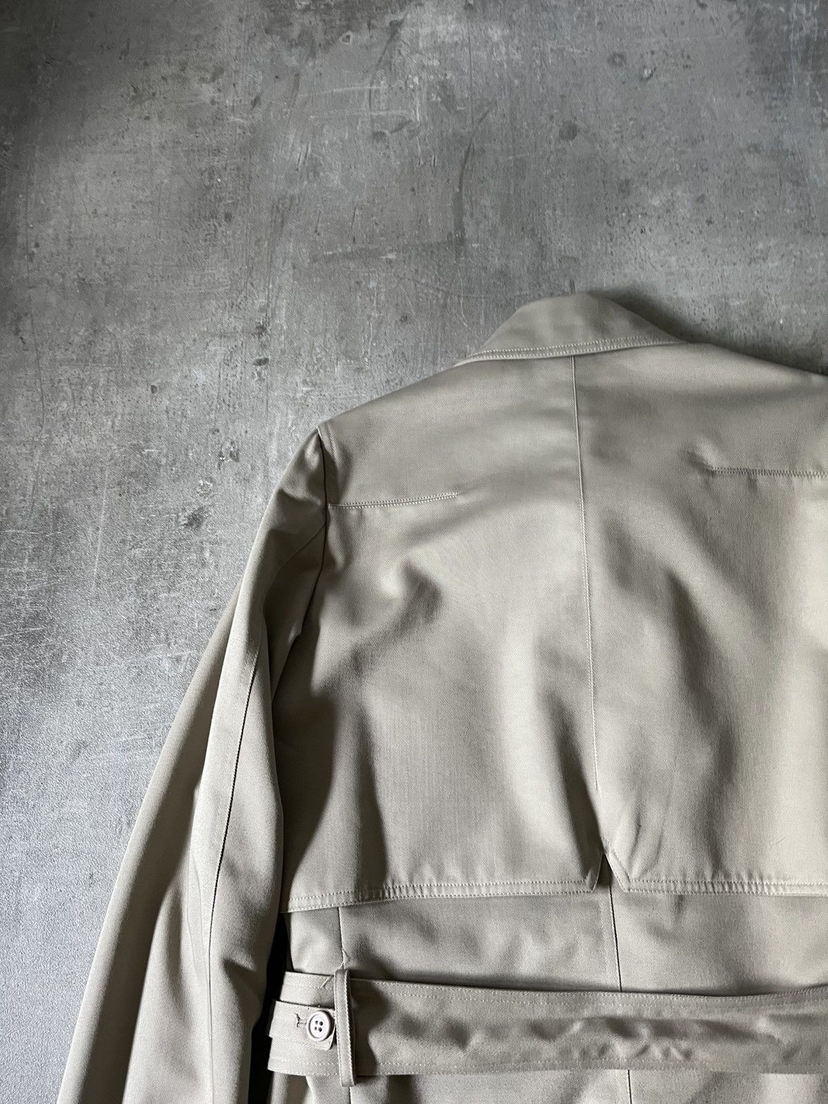 Dior Dior Homme S/S 08 coat beige belted rare Size US M / EU 48-50 / 2 - 14 Thumbnail