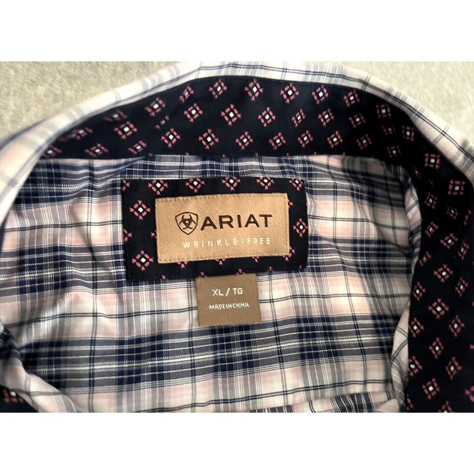 Ariat Ariat Long Sleeve Plaid Button-Up Shirt Mens XL Size US XL / EU 56 / 4 - 3 Thumbnail