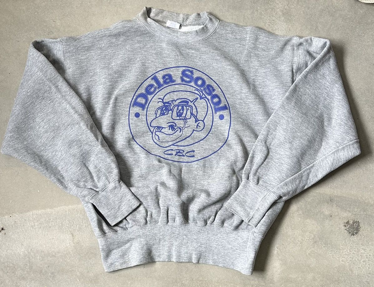 Vintage VINTAGE DELA SOSOL CBC JAPAN CHUKYO ANIME SWEATSHIRT Size US XL / EU 56 / 4 - 1 Thumbnail