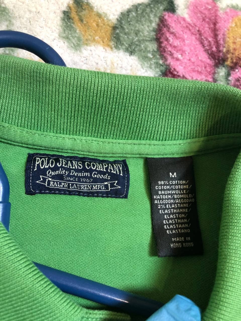 Polo Ralph Lauren Vintage Polo Ralph Lauren Short Sleeve Pony Cotton Golf Size US M / EU 48-50 / 2 - 2 Thumbnail