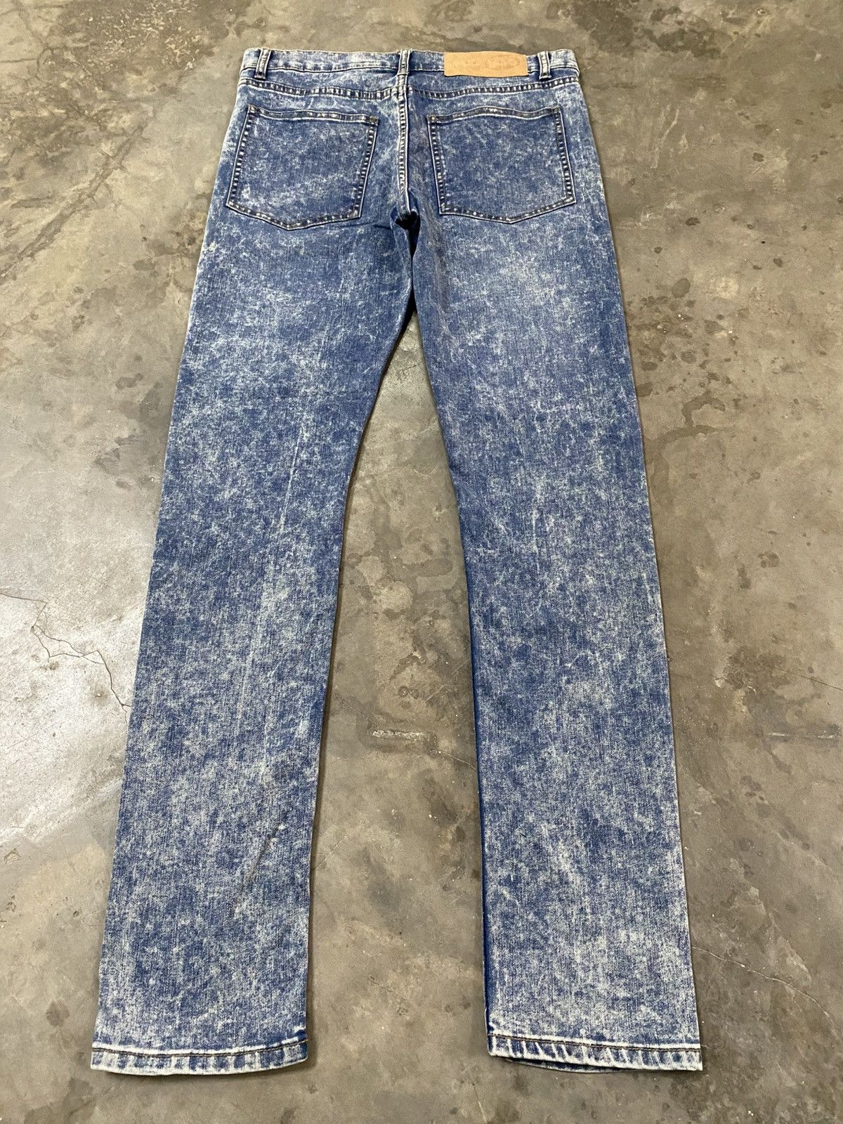 Cheap Monday × Japanese Brand Vintage Cheap Monday Acid Washed Skinny Denim @201 Size US 30 / EU 46 - 9 Thumbnail