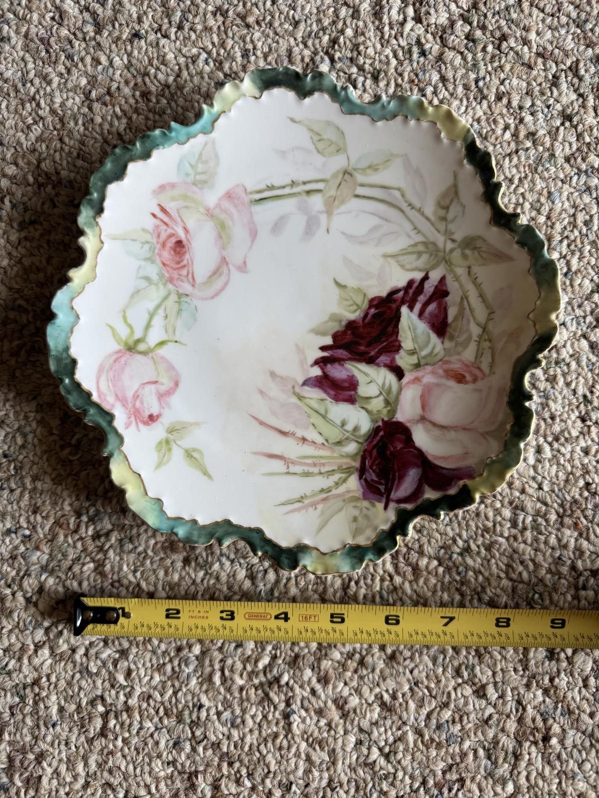 Other Vintage R & C Monbijou Germany 8.5" Floral Decorative Plate Size ONE SIZE - 1 Thumbnail