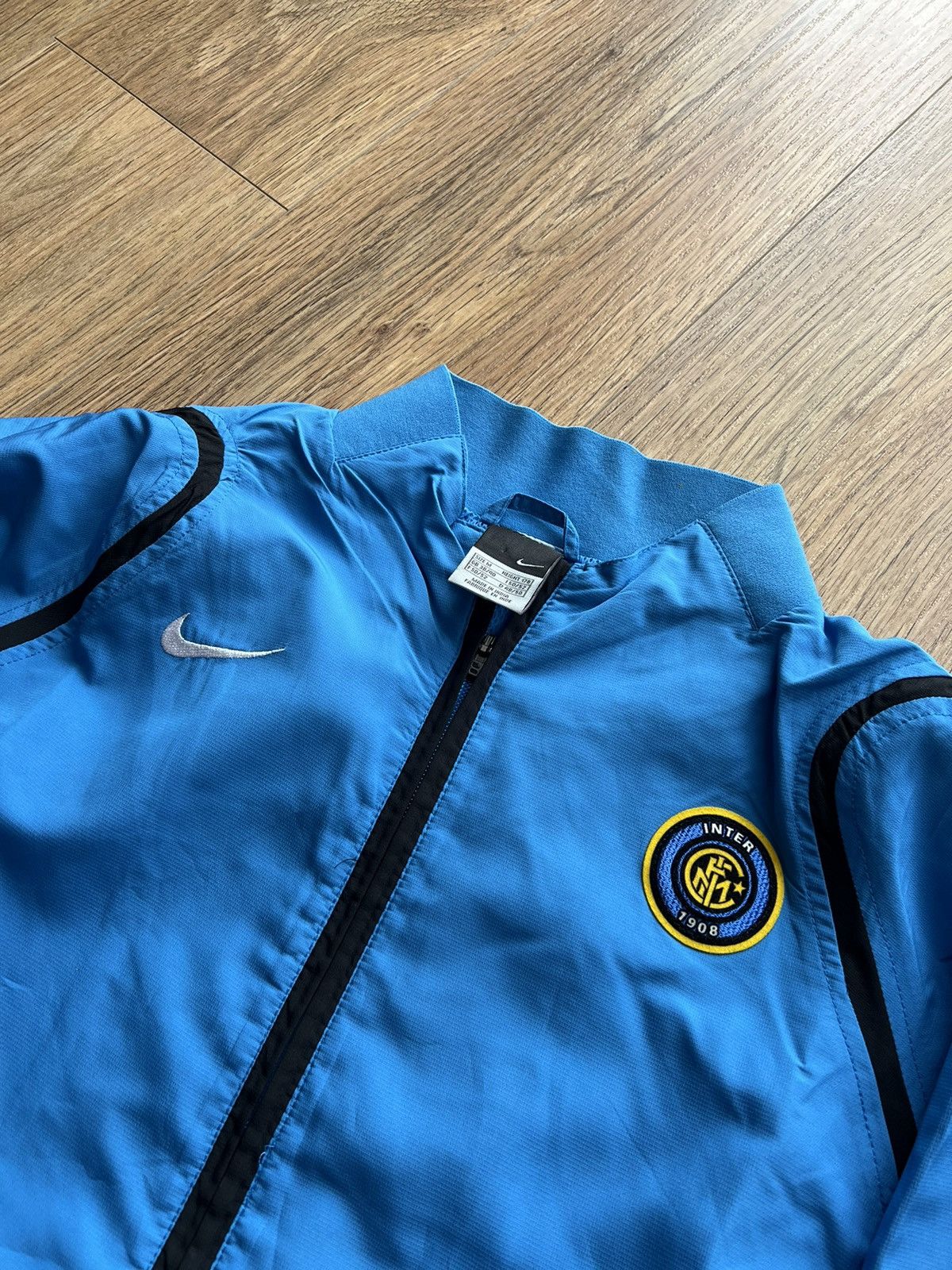 Nike Nike fc inter milan zip jacket vintage x blokecore x street Size US M / EU 48-50 / 2 - 2 Thumbnail