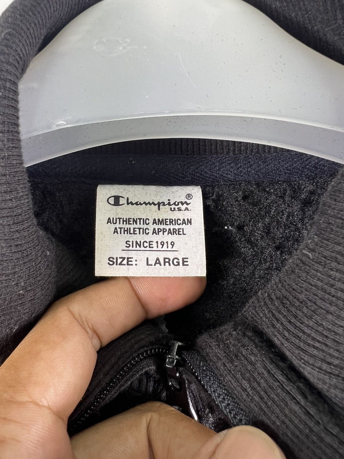 Champion 🔥 Champion Streetwear fleece Sweat Jacket - L Size US M / EU 48-50 / 2 - 6 Thumbnail