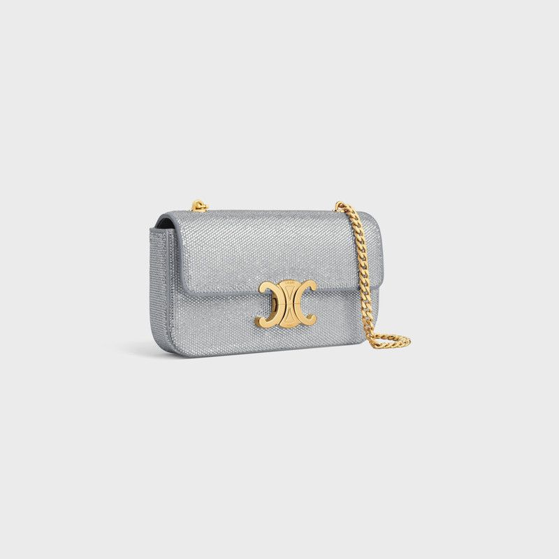 Celine o1w1db10326 115203FFC Size : OS / Shoulder Bag in Silver Size ONE SIZE - 2 Thumbnail