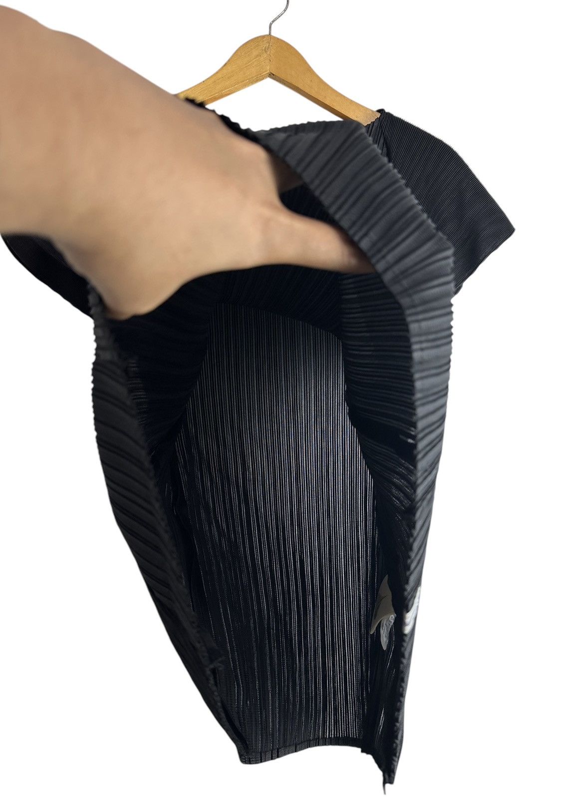 Issey Miyake 2000s PLEATSME UNDEFINED PLEATES DOUBLE SLEEVE ISSEY STYLE Size M / US 6-8 / IT 42-44 - 8 Thumbnail