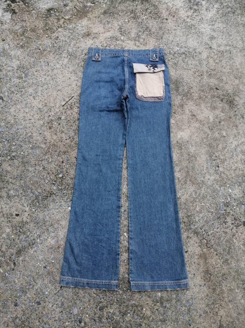 Japanese Brand Japanese Brand Nice Design Front Pockets Denim Jeans Size 28" / US 6 / IT 42 - 2 Thumbnail