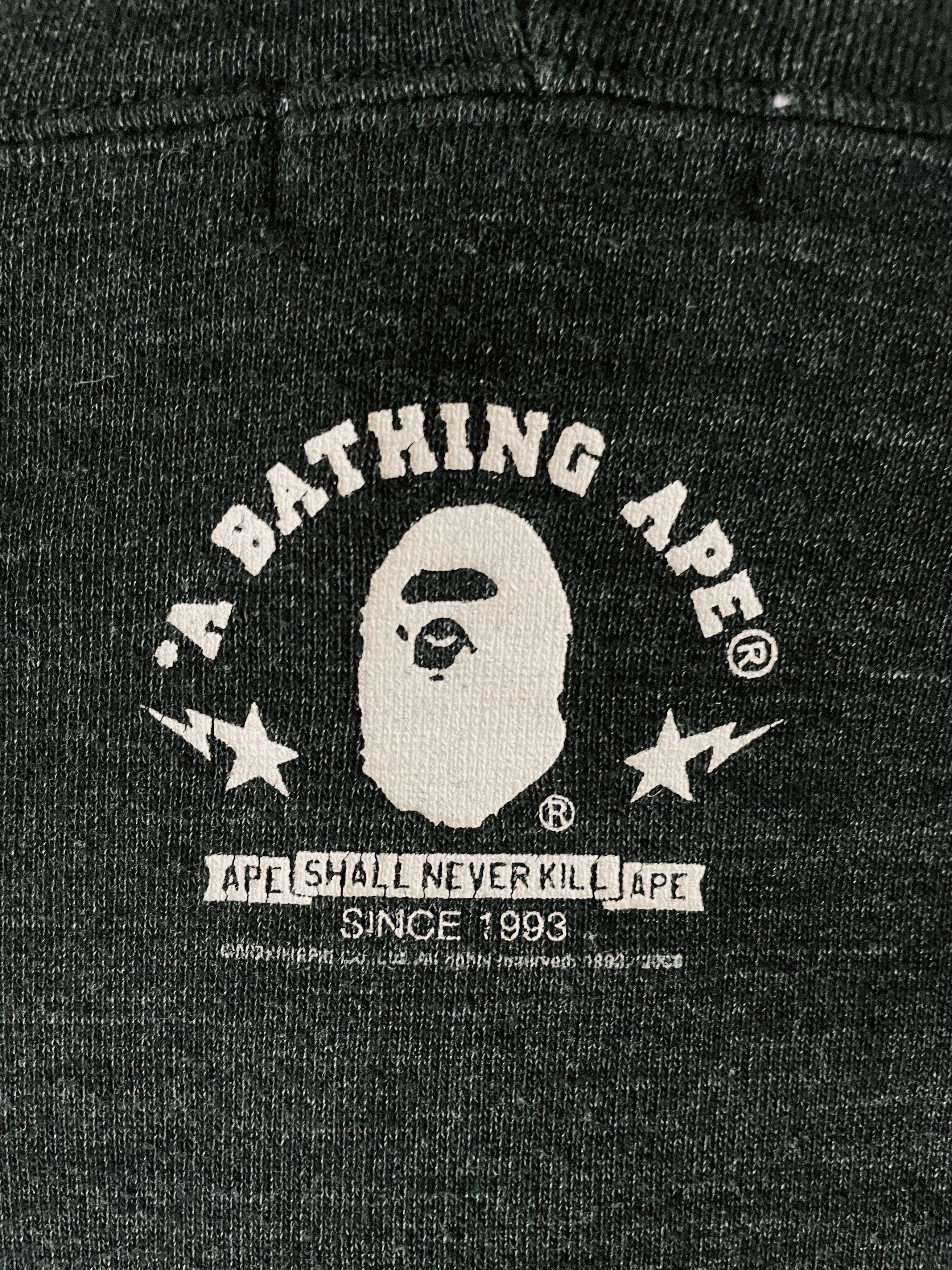 Bape Vintage Y2K Bape A Bathing Ape General ASNKA Fullzip Hoodie Size US L / EU 52-54 / 3 - 9 Thumbnail