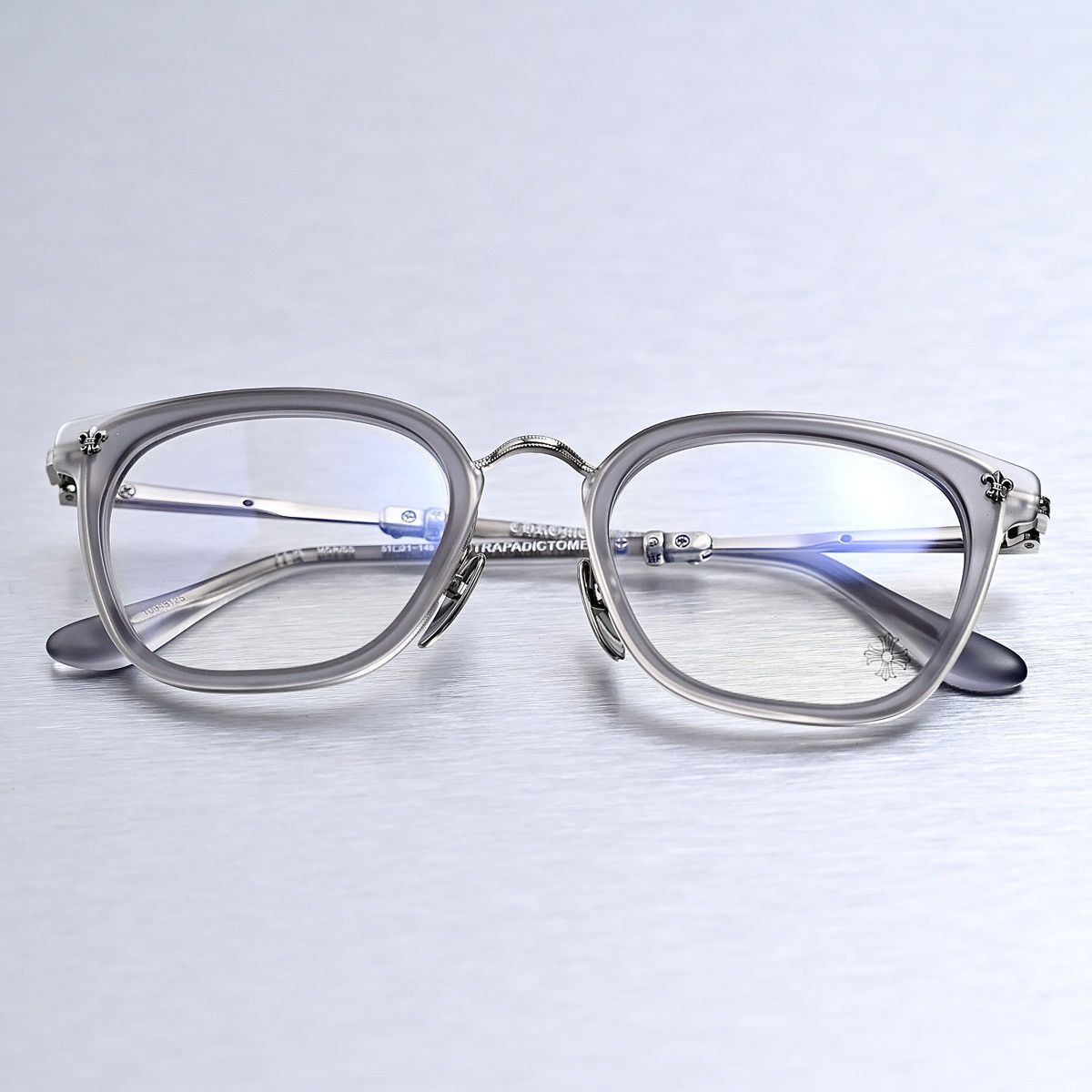 Chrome Hearts CHROME HEARTS STRAPADICTOME MATTE GRAPHITE SS GLASSES Size ONE SIZE - 7 Thumbnail