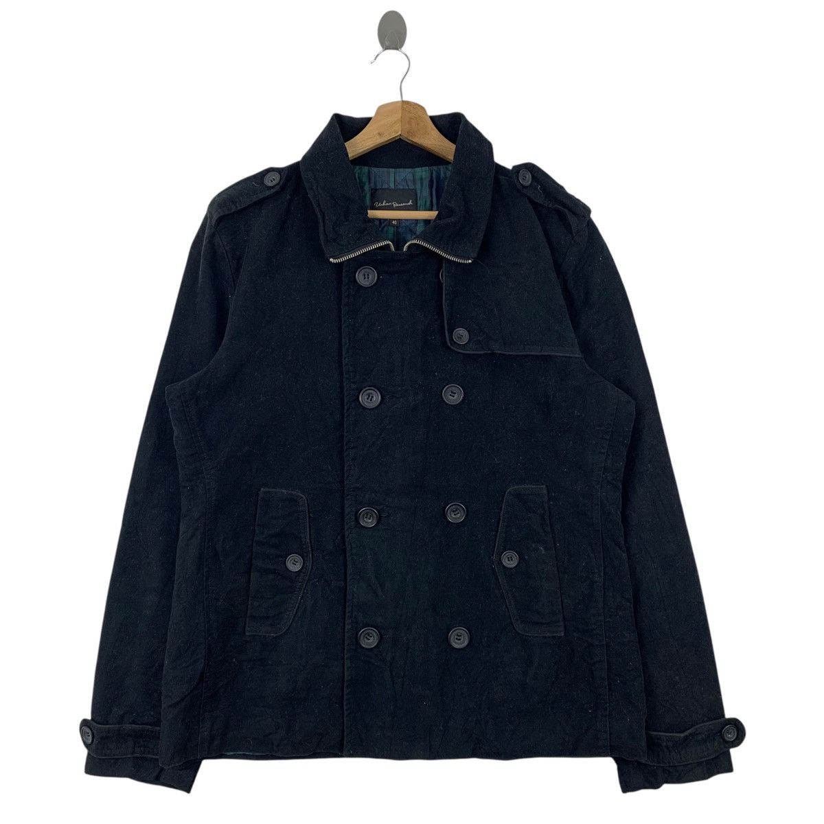 Japanese Brand URBAN RESEARCH Japanese Brand Casualwear Wool Coat Jacket Size US L / EU 52-54 / 3 - 1 Thumbnail