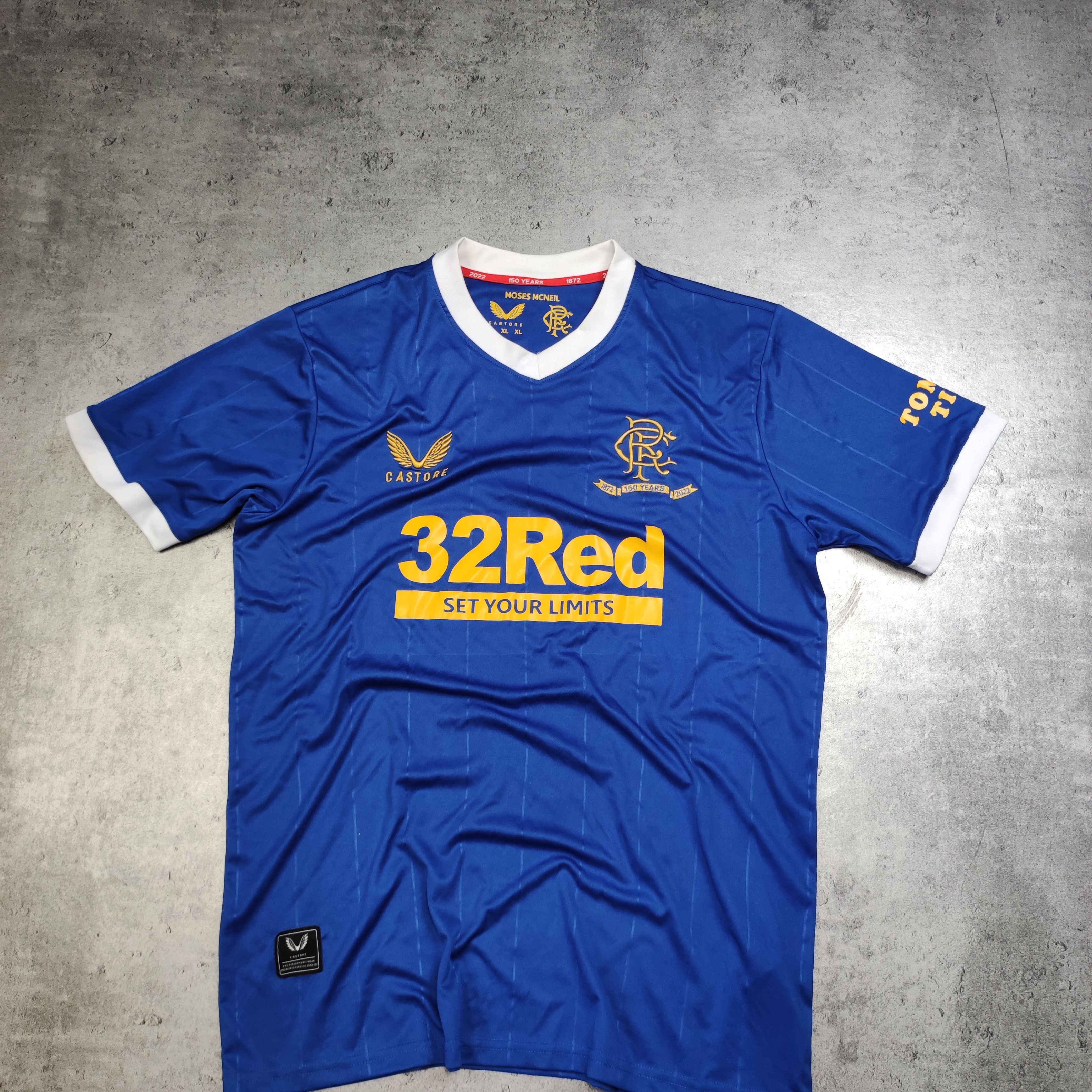Other RARE Football Glasgow Rangers Castore 2021 Home Jersey Size US XL / EU 56 / 4 - 2 Thumbnail