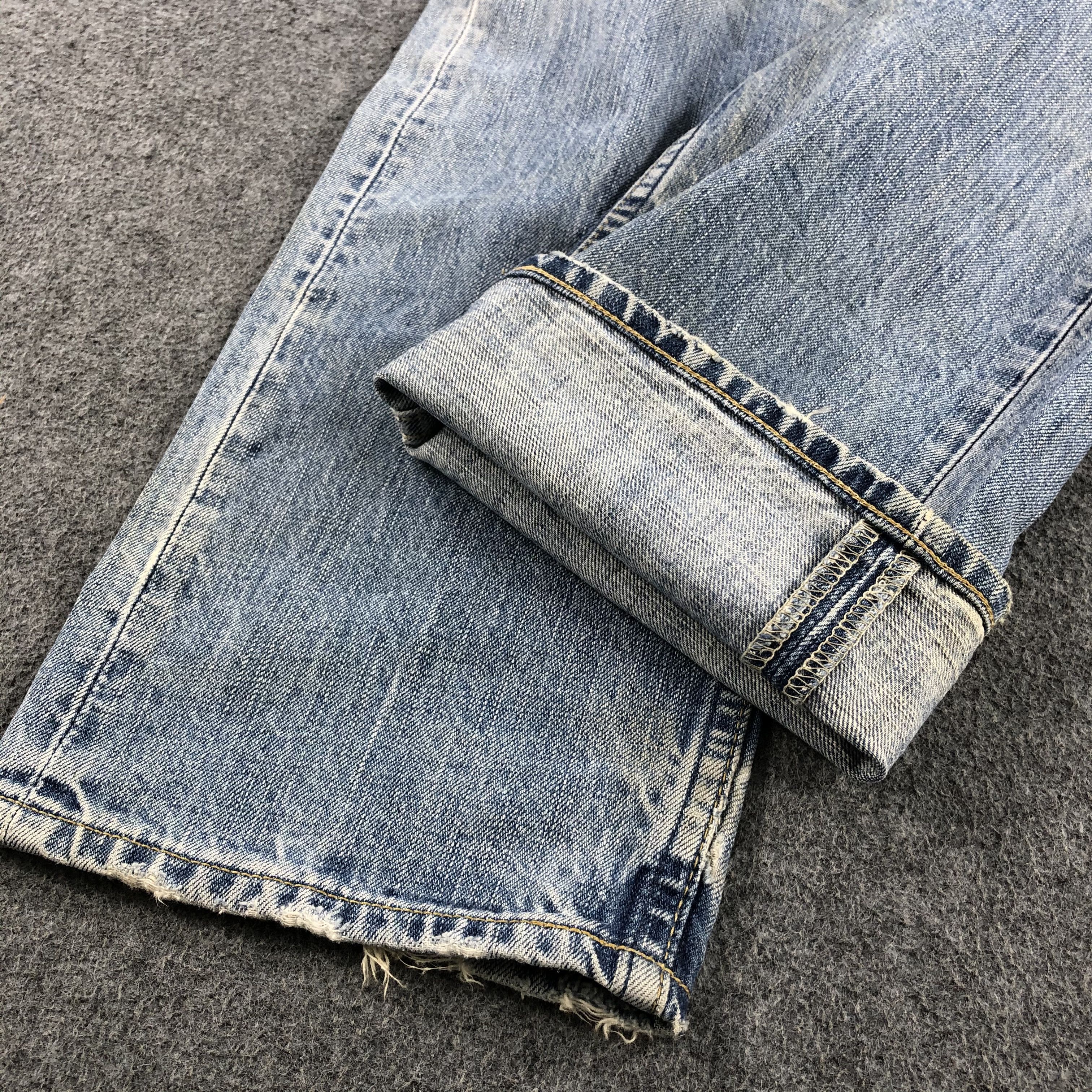 Levi's Vintage 90s Light Wash Levis 506 Jeans-J1917 Size US 32 / EU 48 - 7 Thumbnail