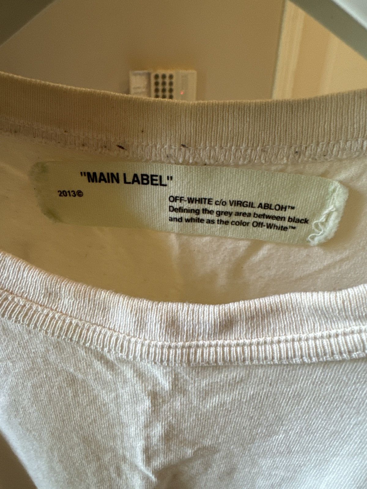 Off-White Mirror t-shirt Size US S / EU 44-46 / 1 - 6 Thumbnail