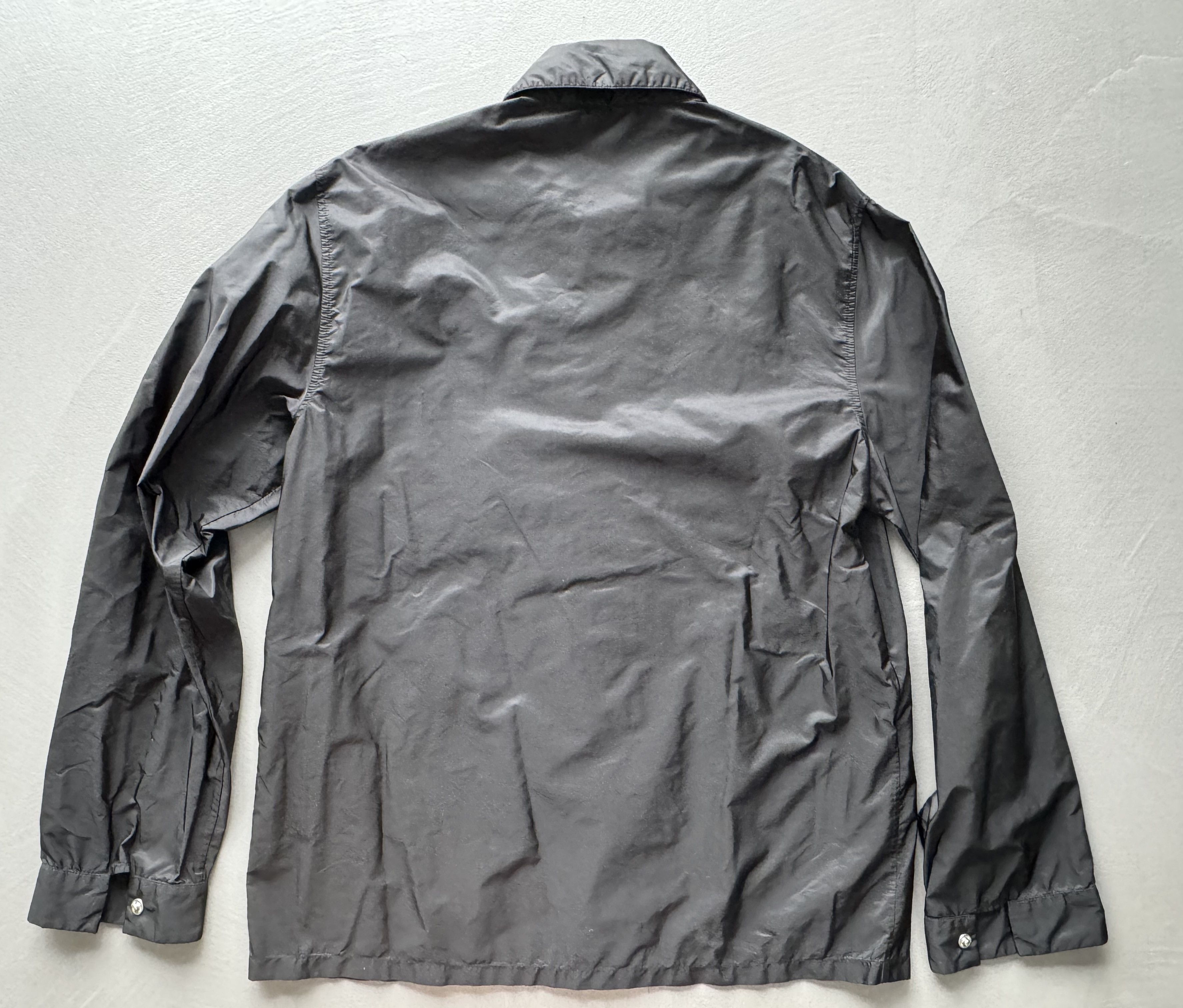 Prada PRADA Nylon Shirt Jacket, Black, Size M Size US M / EU 48-50 / 2 - 8 Thumbnail