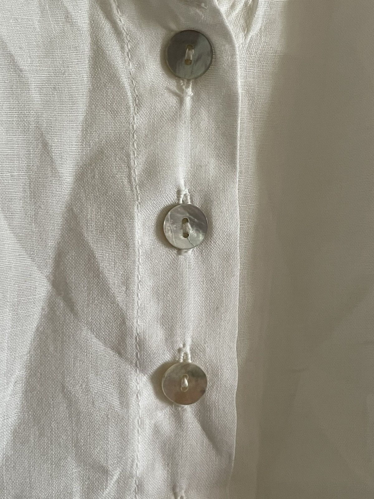 Japanese Brand × OSKA VINTAGE OSKA LEINEN 2000s Blouse Size M / US 6-8 / IT 42-44 - 3 Thumbnail