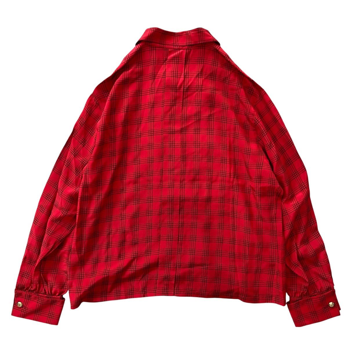 Chanel CHANEL 90's Silk Shirt Double-Breasted with Gold button Size M / US 6-8 / IT 42-44 - 6 Thumbnail