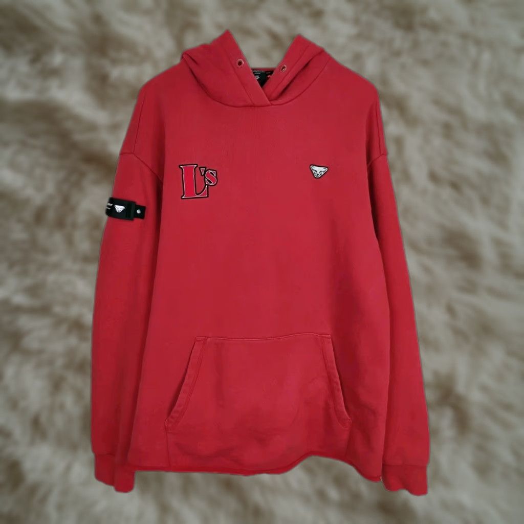 Vintage Dynafit Hoodie Long Sleeve Sweatshirt Distressed Large Fits Red Men READ Size US L / EU 52-54 / 3 - 1 Thumbnail