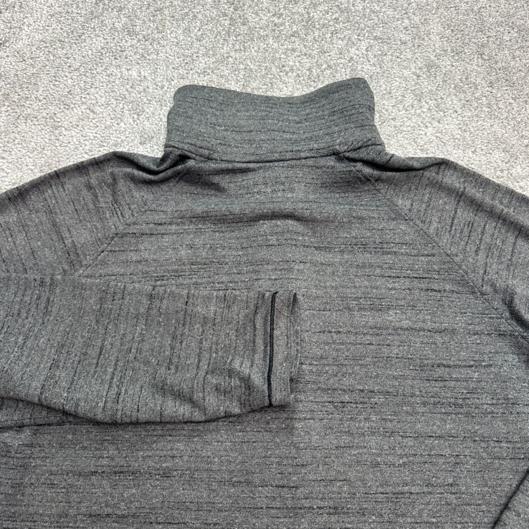 Under Armour Under Armour HeatGear Jacket Womens Medium Gray 1/2 Zip Pullover Breathable Activewear Regular Fit Loose Size M / US 6-8 / IT 42-44 - 4 Thumbnail
