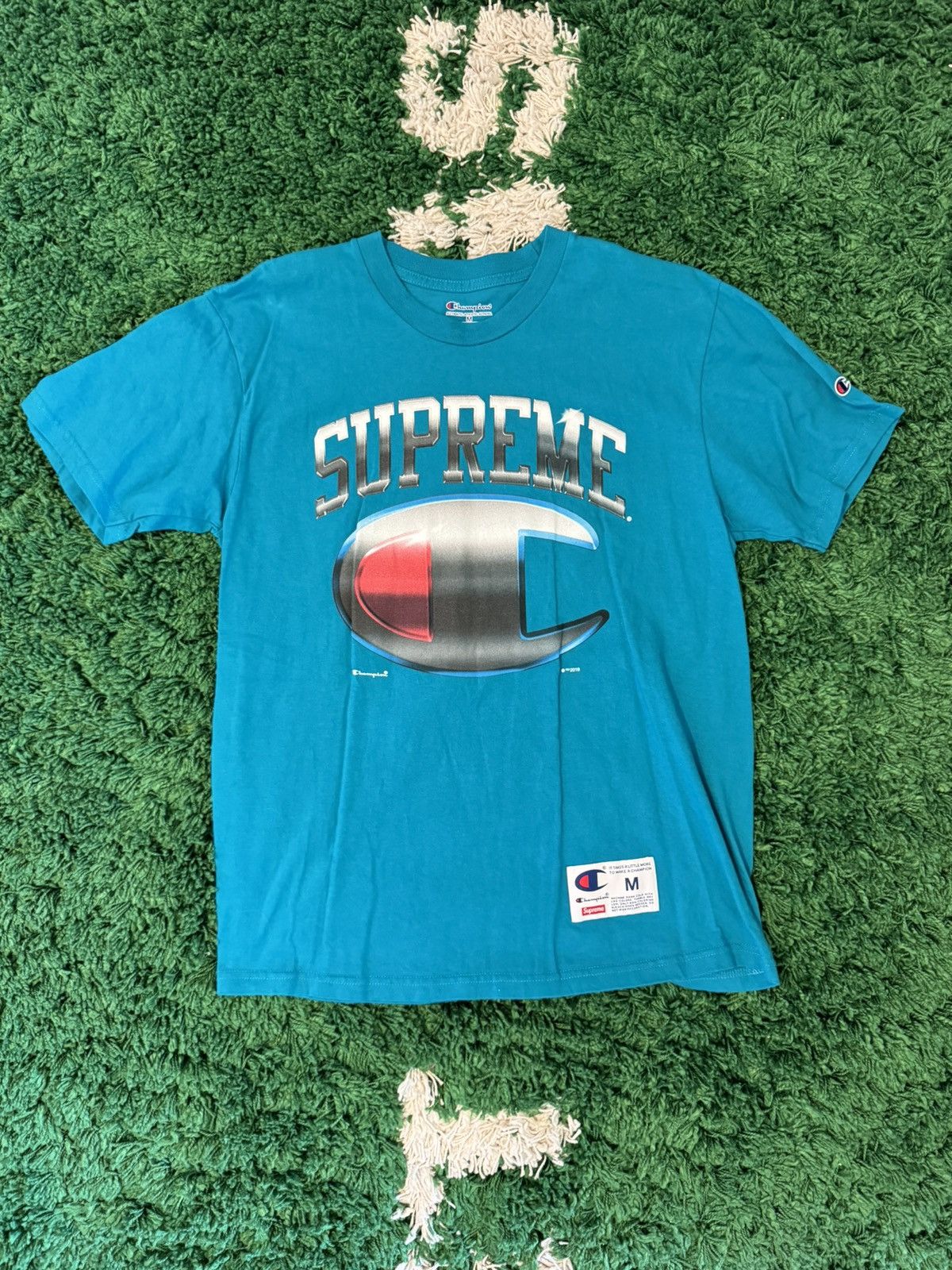 Champion Supreme Supreme Champion Chrome S S top Grailed