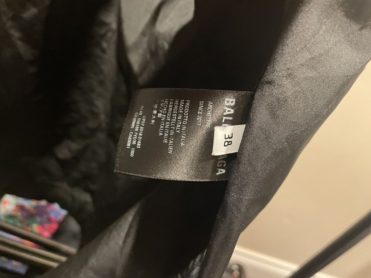 Balenciaga Balenciaga 2018 Black Logo Jacket Size US M / EU 48-50 / 2 - 6 Thumbnail