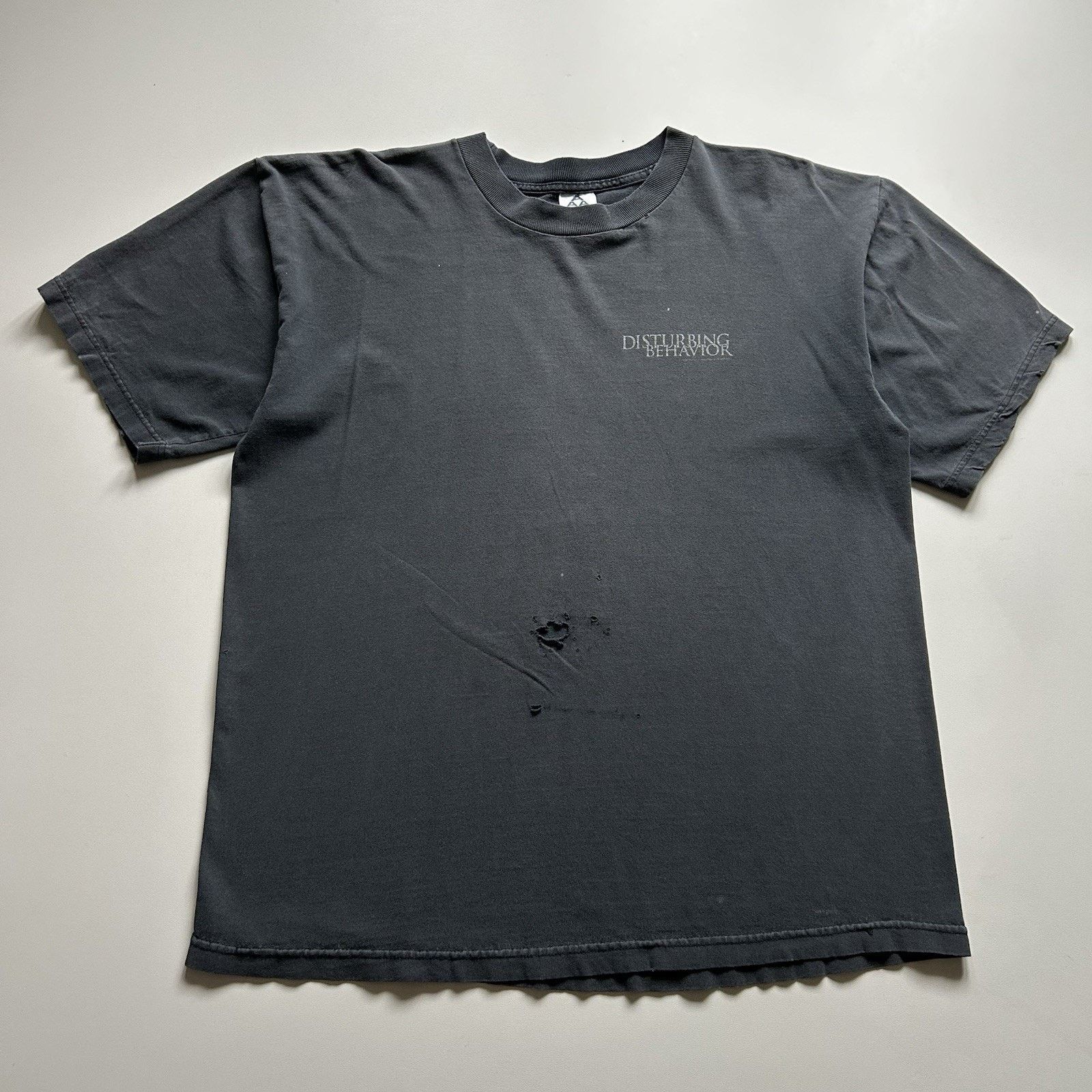 Vintage Vintage 90s Disturbing Behaviour Shirt XL Faded Distressed Size US XL / EU 56 / 4 - 1 Thumbnail