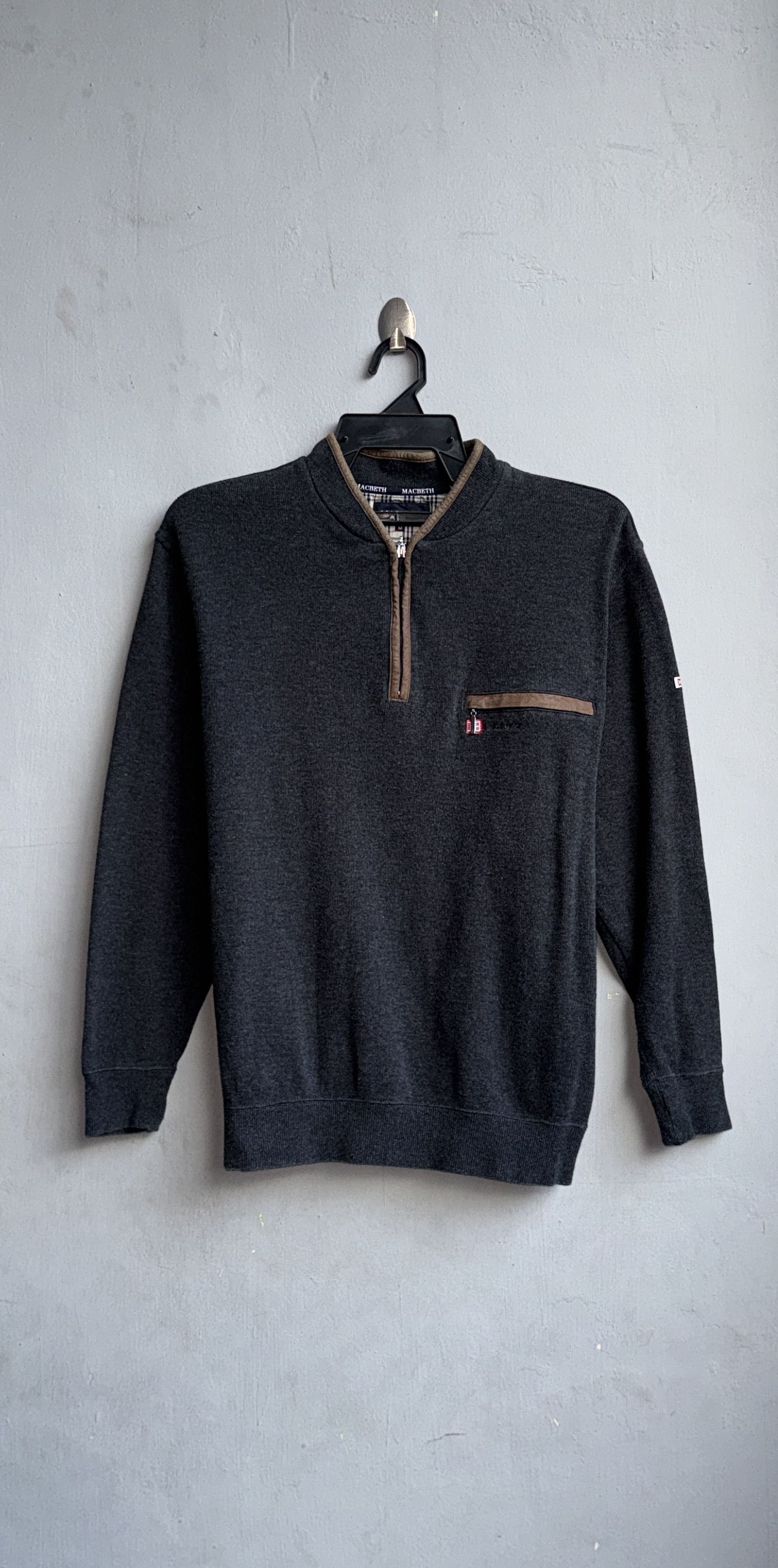 Macbeth Macbeth Half Zipped Sweatshirt Size US M / EU 48-50 / 2 - 1 Thumbnail