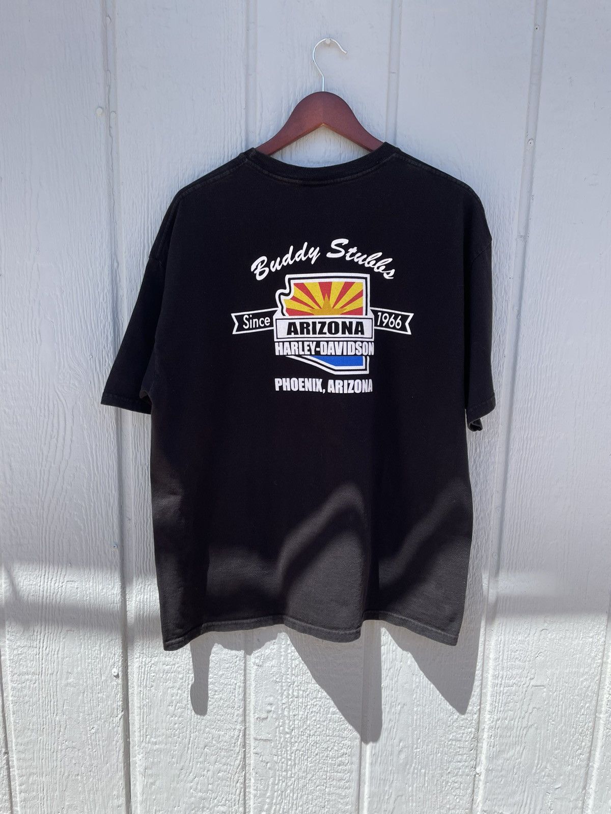 Harley Davidson Vintage 2000s Harley Davidson Xl Black T-shirt Size US XL / EU 56 / 4 - 7 Thumbnail