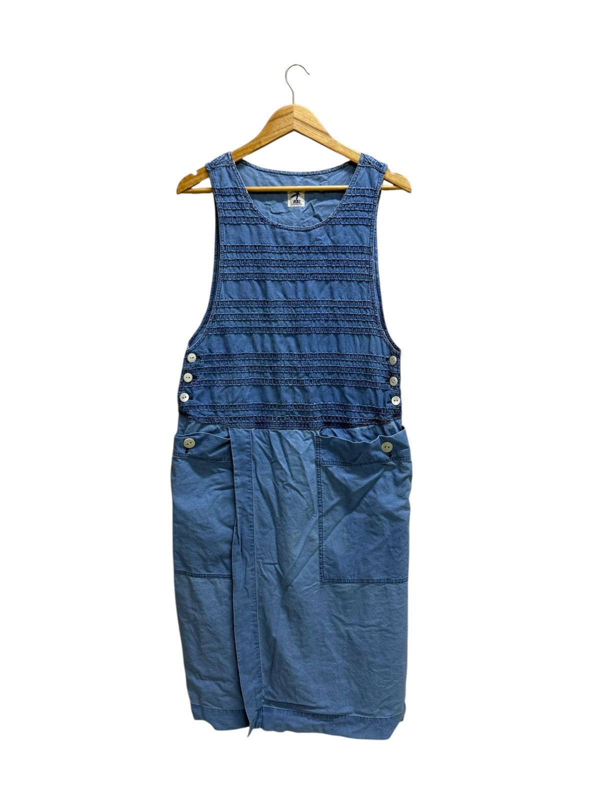 Hai Sporting Gear Issey miyake Hai Sporting Gear Denim Sleeveless Long Dress Size S / US 4 / IT 40 - 1 Thumbnail