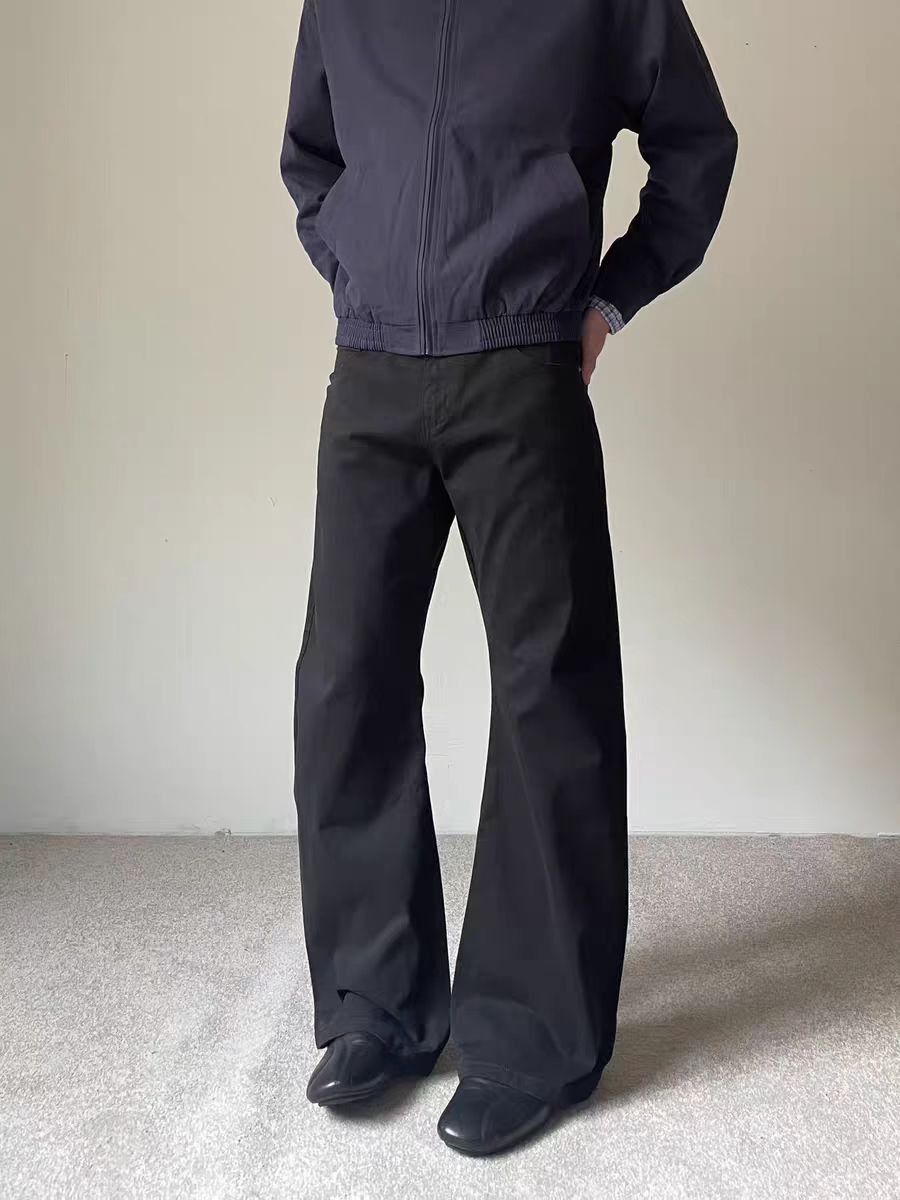 Jean Black loose-fitting work pants Size US 32 / EU 48 - 4 Thumbnail