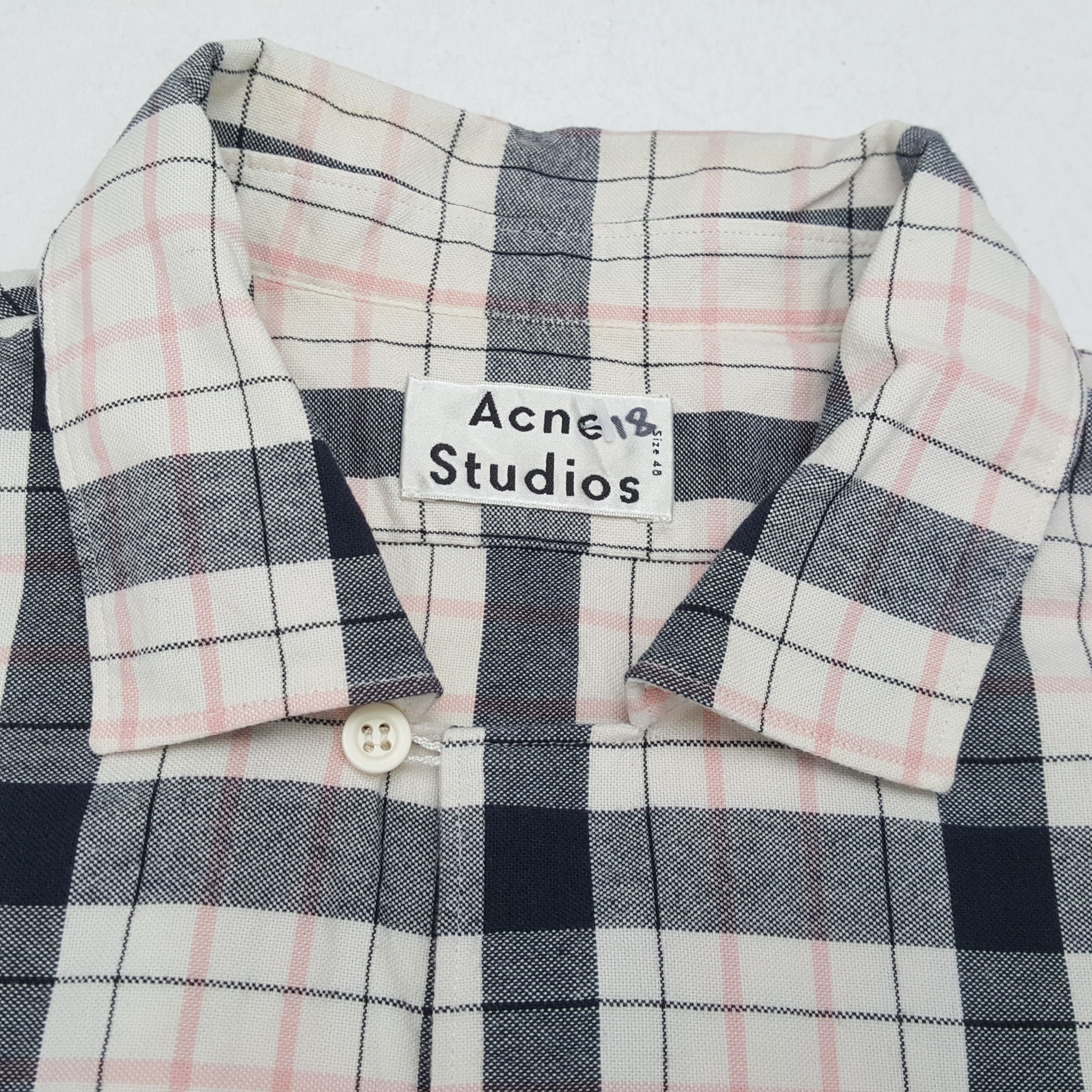 Acne Studios × Vintage ACNE STUDIOS Nice Design Fashion Style Casual Shirt Size US M / EU 48-50 / 2 - 6 Thumbnail