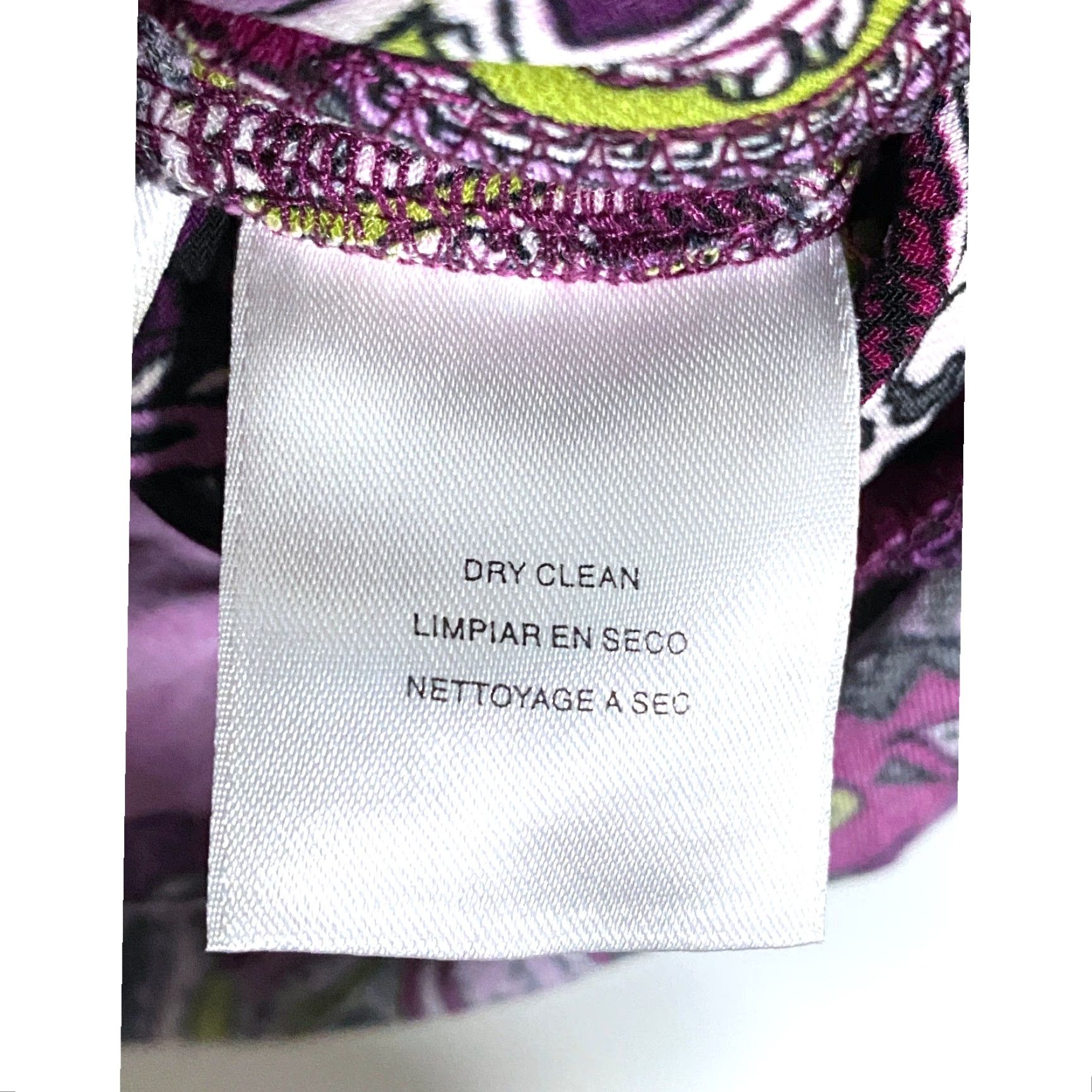 Evan Picone VINTAGE Evan Picone Paisley Purple Dress Midi Womens 4 Twist Front Boho Art 90s Womens Size S / US 4 / IT 40 - 8 Thumbnail