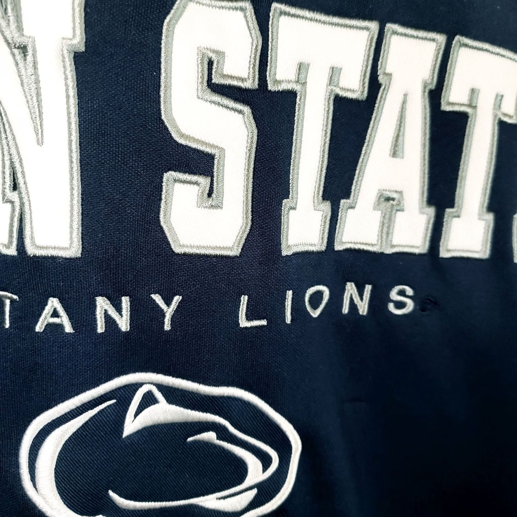 Vintage Colosseum Penn State Nittany Lions Blue and White Hoodie Size M Mens Size US M / EU 48-50 / 2 - 6 Thumbnail