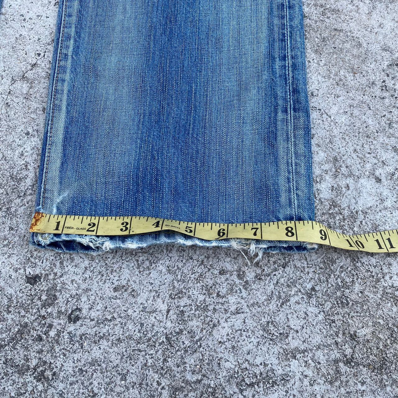 Edwin Vintage Edwin 504 Distressed Denim Kurt Cobain Style Size US 34 / EU 50 - 10 Thumbnail