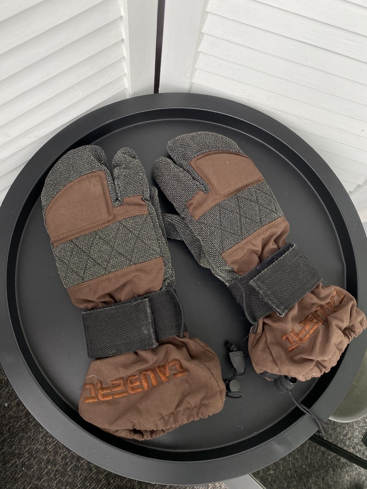 Vintage Vintage Cauberc Ninja Tabi Three Finger Turtle Gloves Ski Size ONE SIZE - 6 Thumbnail