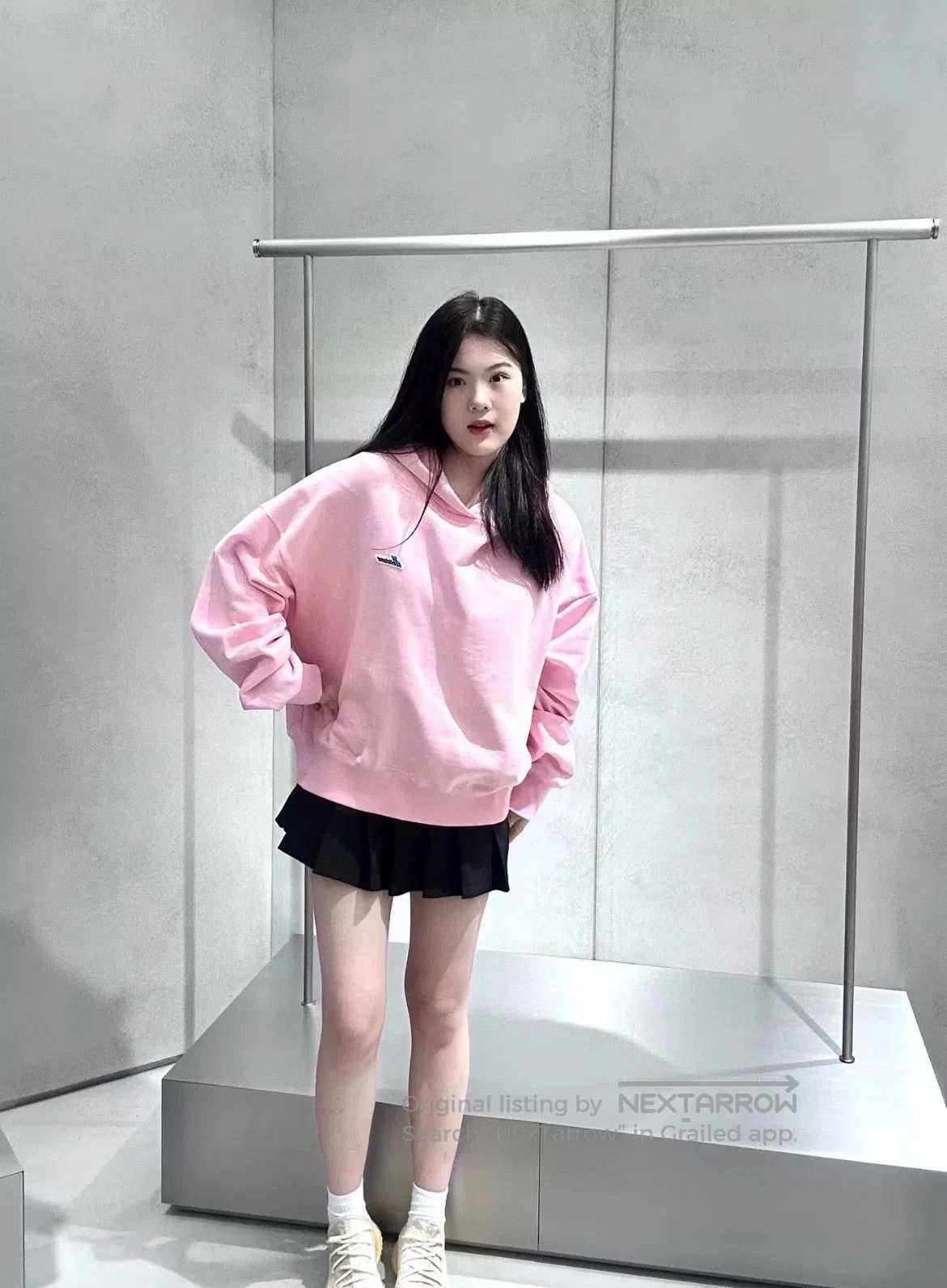 WE11DONE Welldone Logo Embroidered Hoodie. Size S / US 4 / IT 40 - 6 Thumbnail