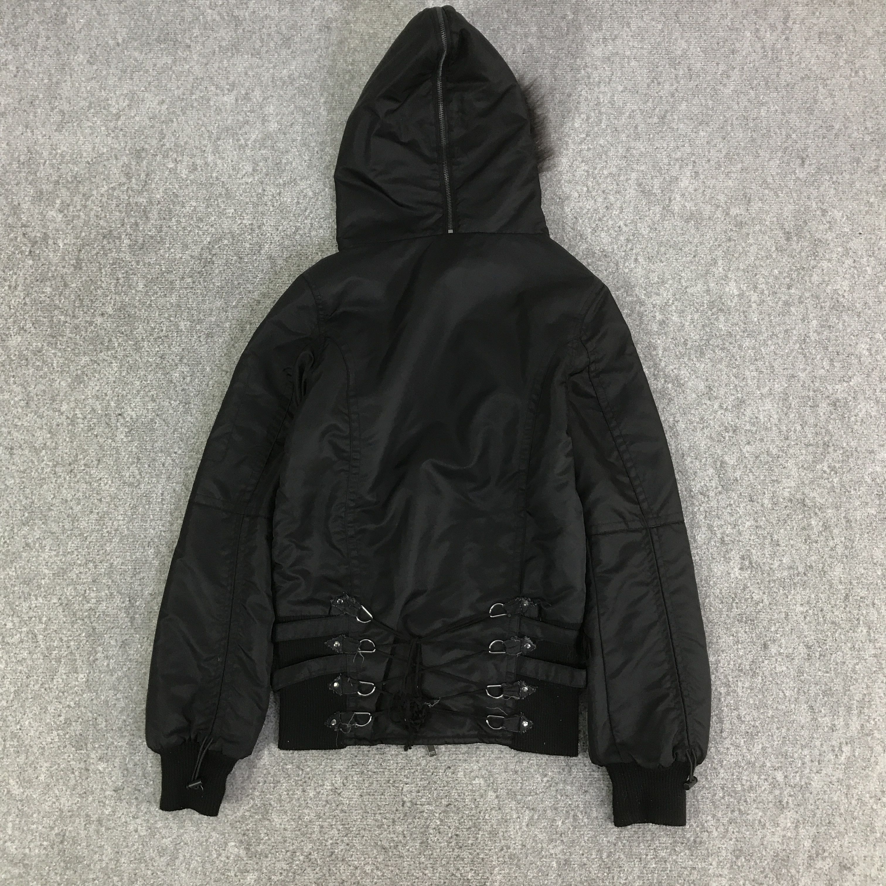 Lip Service LIP SERVICE FUR HOODIE PUNK JACKET K120B5 Size US M / EU 48-50 / 2 - 3 Thumbnail