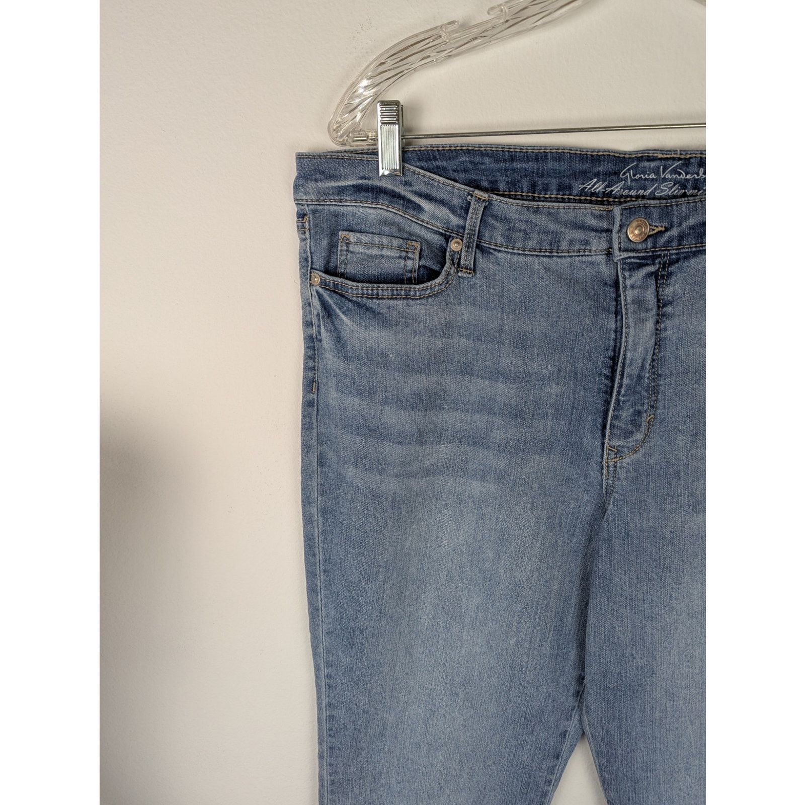 Gloria Vanderbilt Gloria Vanderbilt sz18 "all around slimming effect" W38 Size 40" / US 18 - 2 Thumbnail