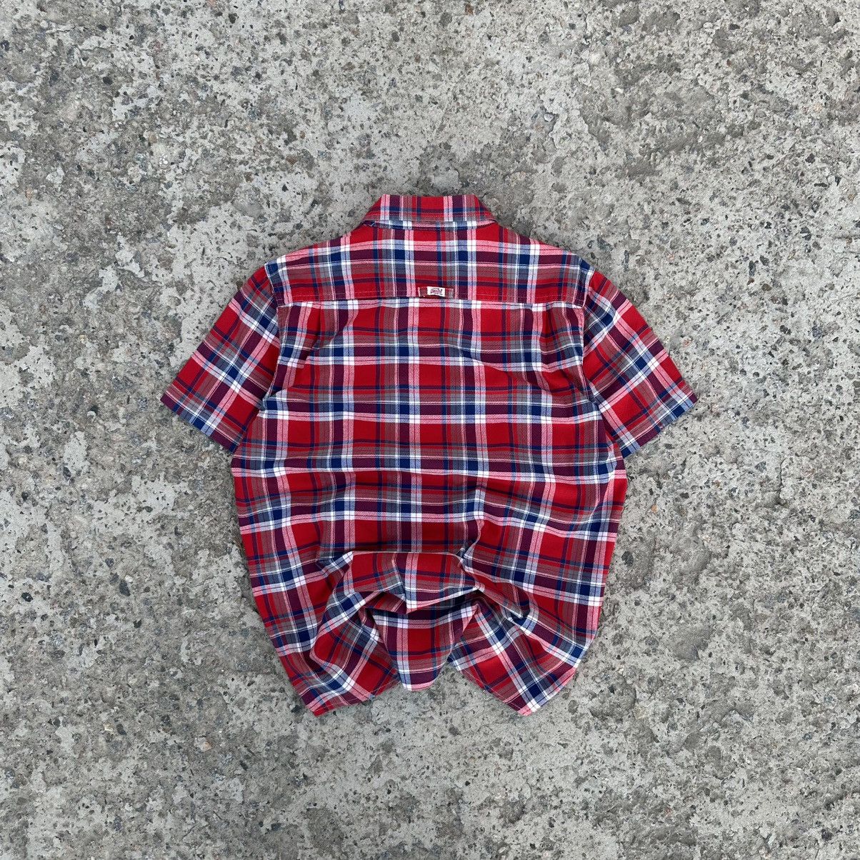 Superdry VTG Superdry Plaid Shirt Button Up Flannel Crazy Fit Western Size US M / EU 48-50 / 2 - 2 Thumbnail