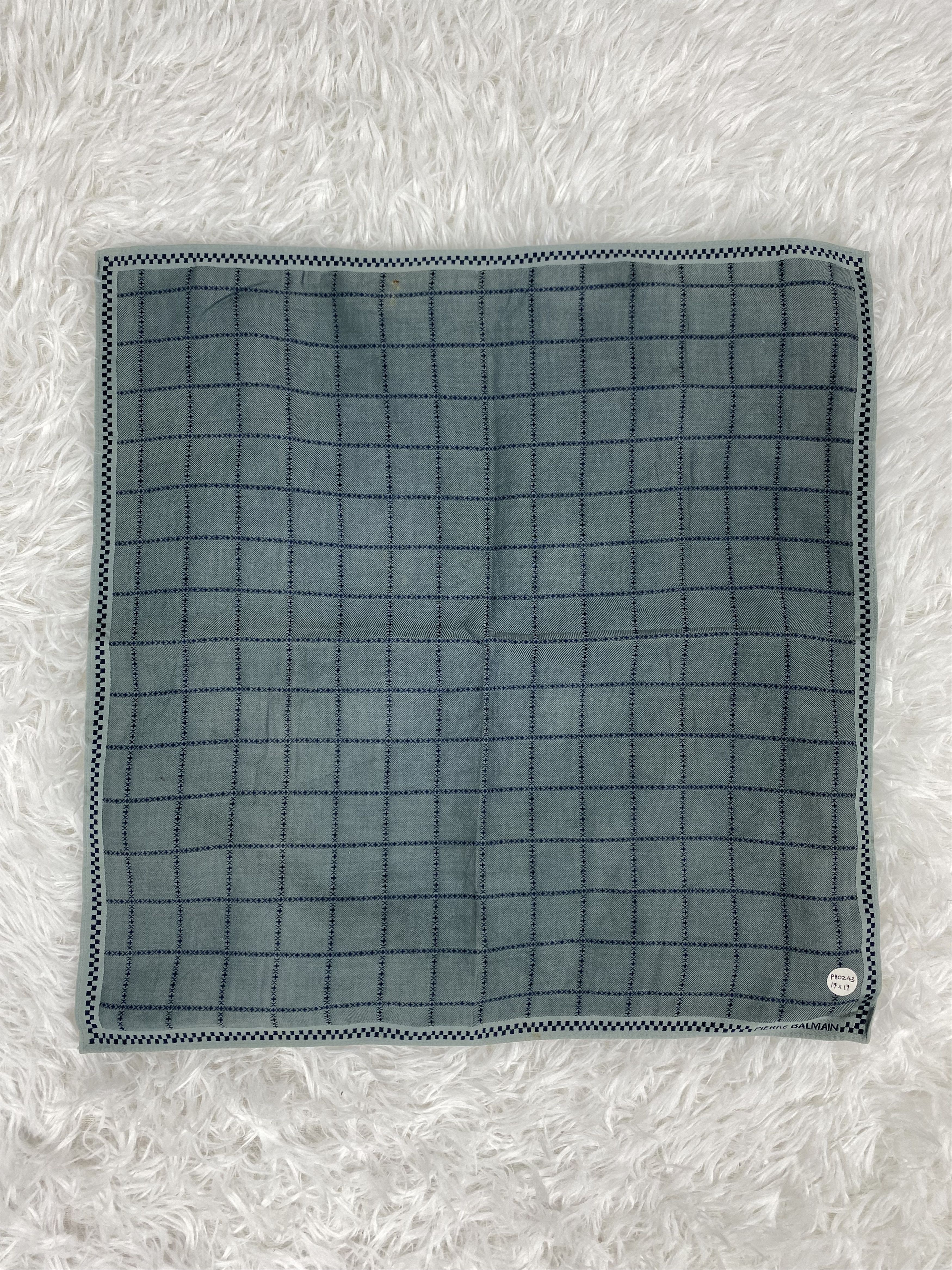 Pierre Balmain Vintage Pierre Balmain Handkerchief Neckerchief PH0243 Size ONE SIZE - 3 Thumbnail