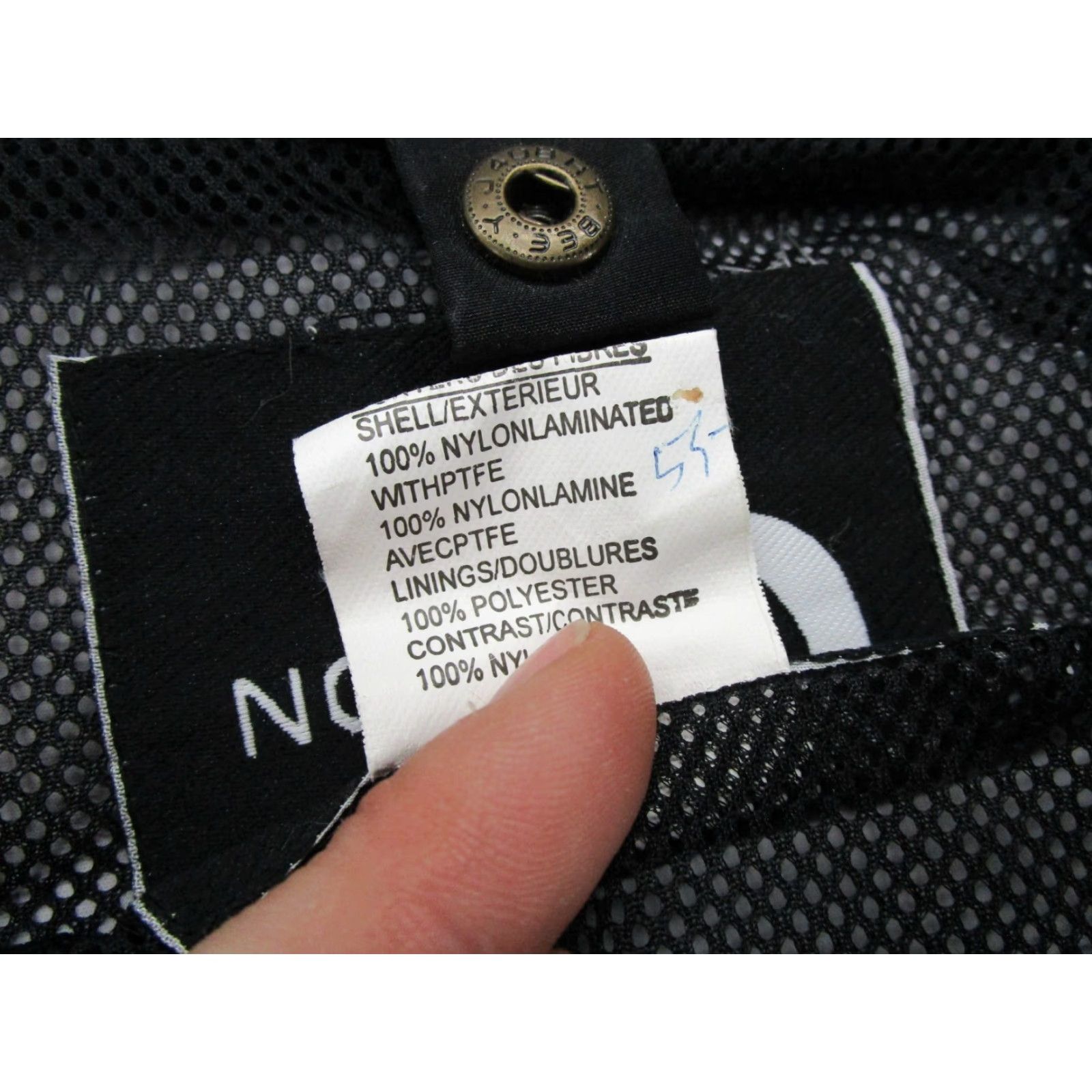The North Face VINTAGE The North Face Jacket Gore Tex Full Zip Black Ski XL Men Winter Size US XL / EU 56 / 4 - 3 Thumbnail