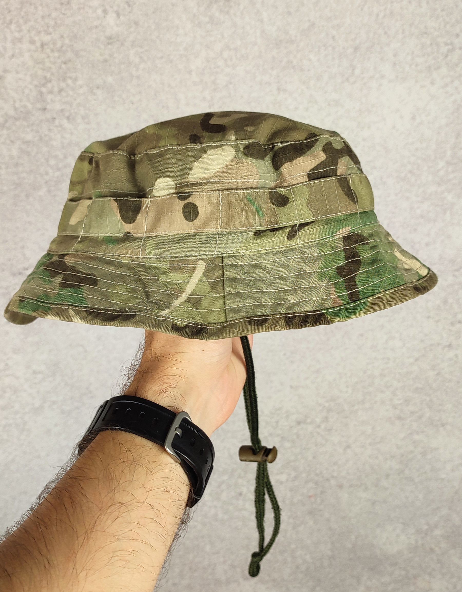 Vintage Vintage Military Bucket Hat Size ONE SIZE - 1 Thumbnail