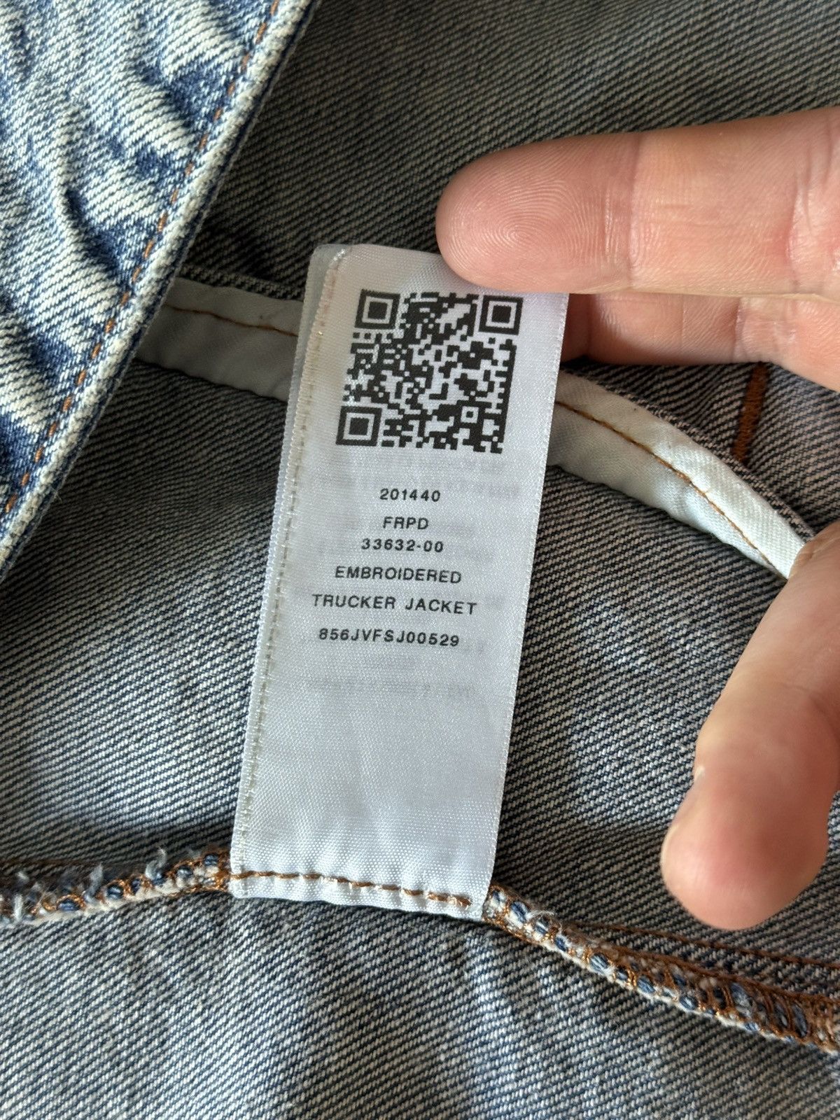 True Religion True Religion Embroidered Denim Jacket Eagle Affliction Y2K Size US S / EU 44-46 / 1 - 7 Thumbnail