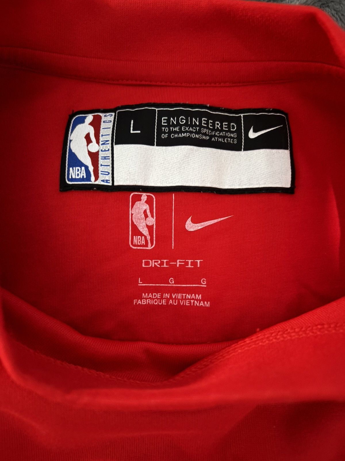 Nike Toronto Raptors Nike Dri-Fit Sweatshirt Size US L / EU 52-54 / 3 - 3 Thumbnail