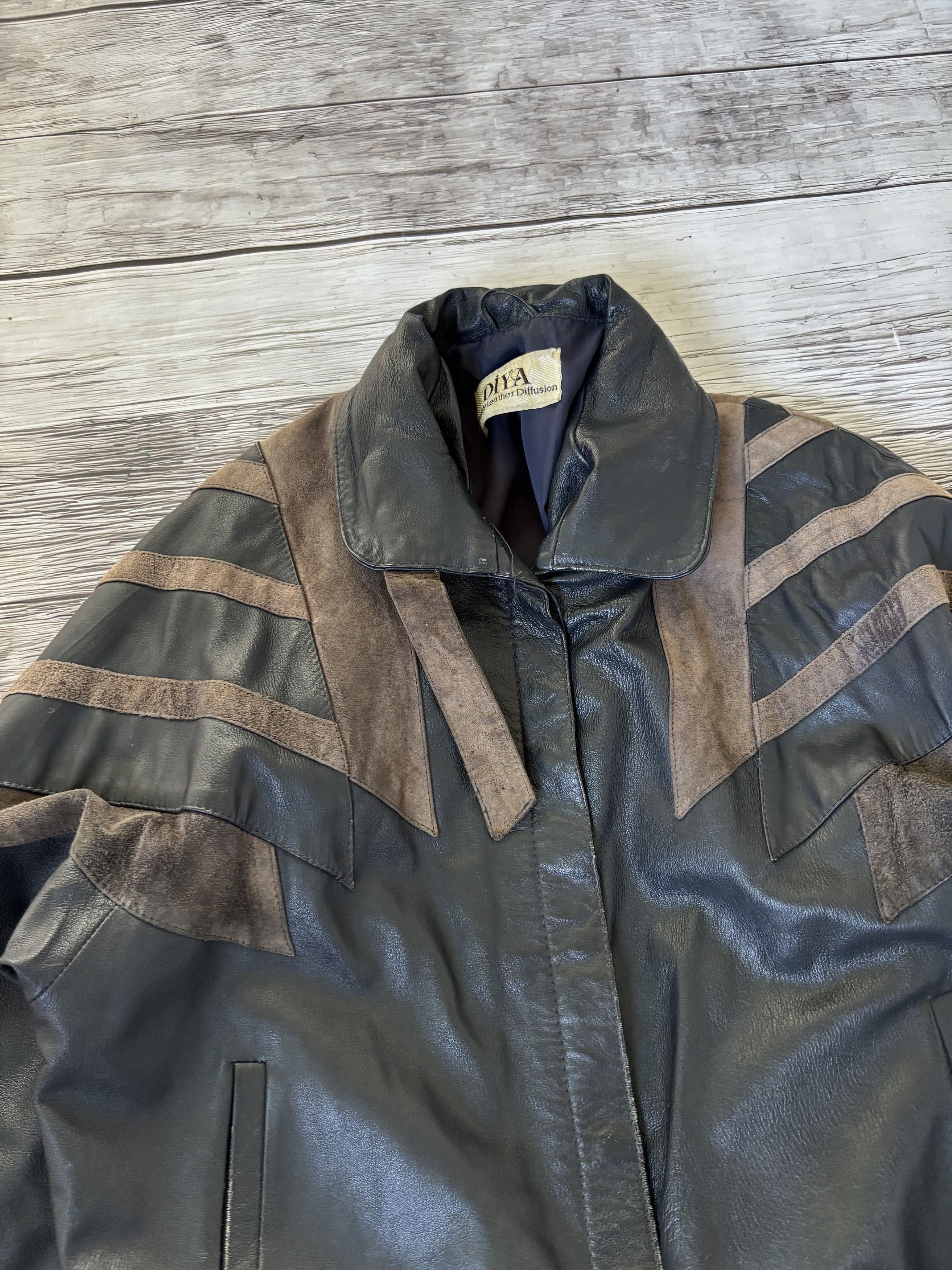 Hysteric Glamour Rick Owens Type VTG Yohji Yamamoto Style Leather Jacket Size US M / EU 48-50 / 2 - 10 Thumbnail